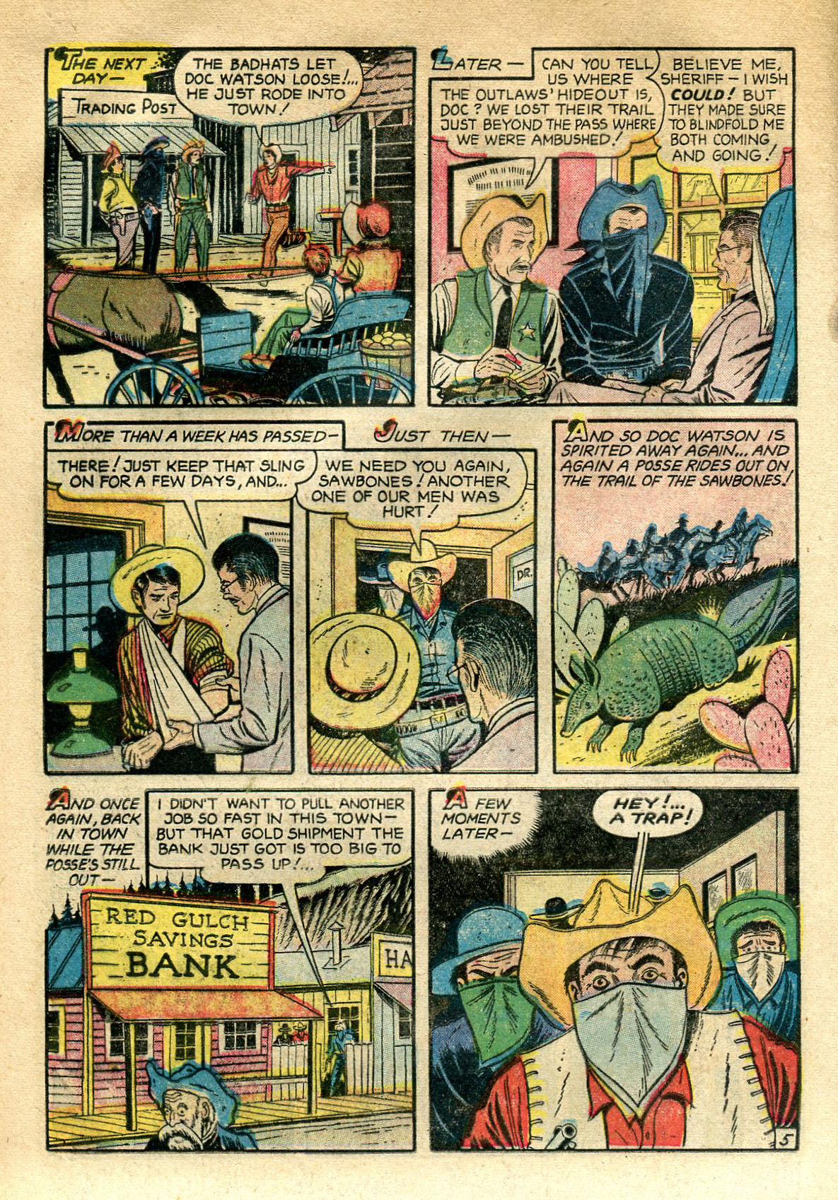 Read online Charles Starrett as The Durango Kid comic -  Issue #40 - 16