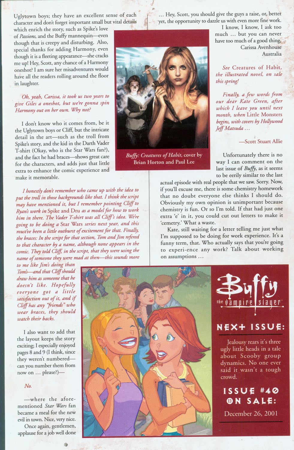 Read online Buffy the Vampire Slayer (1998) comic -  Issue #39 - 26