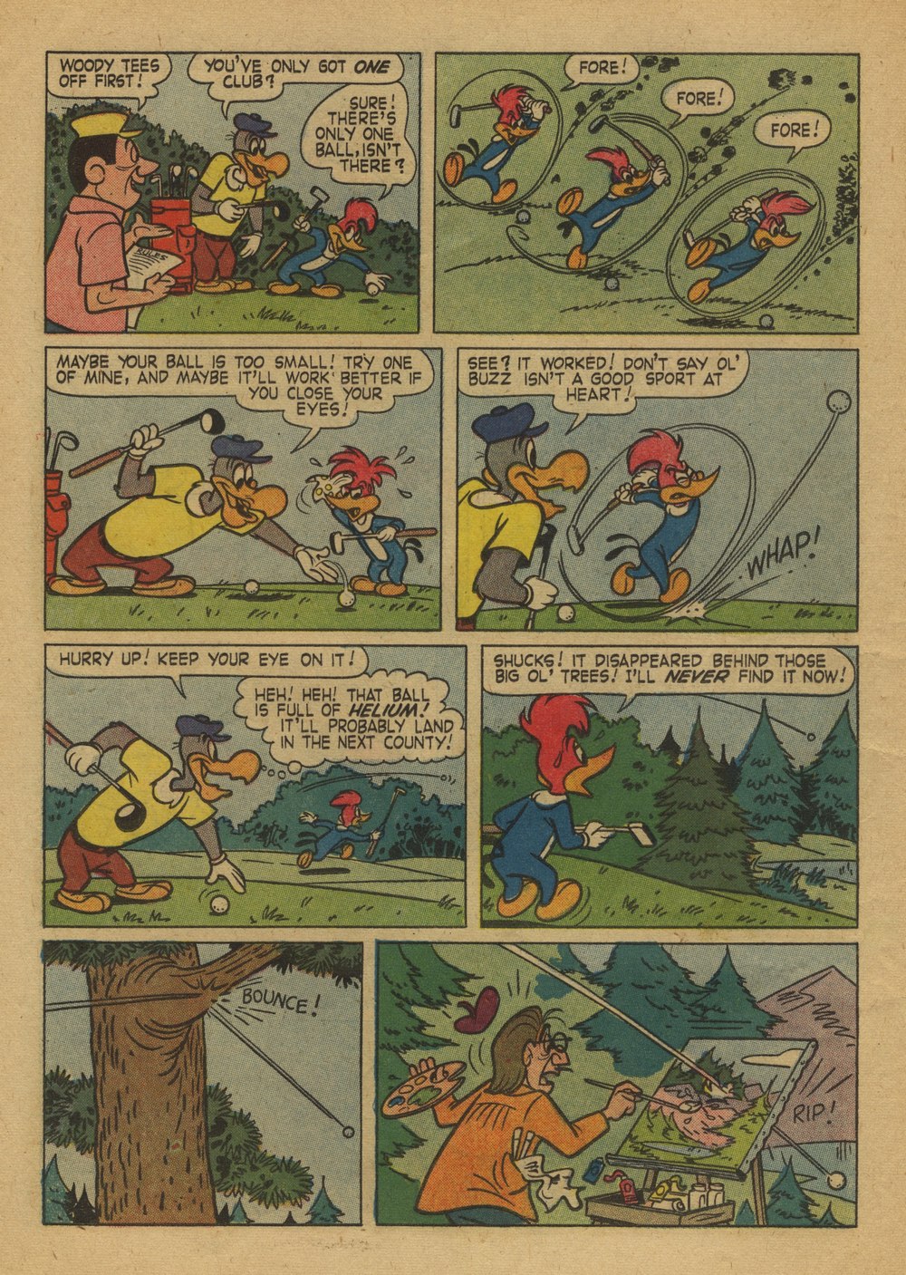 Read online Walter Lantz Woody Woodpecker (1952) comic -  Issue #66 - 22