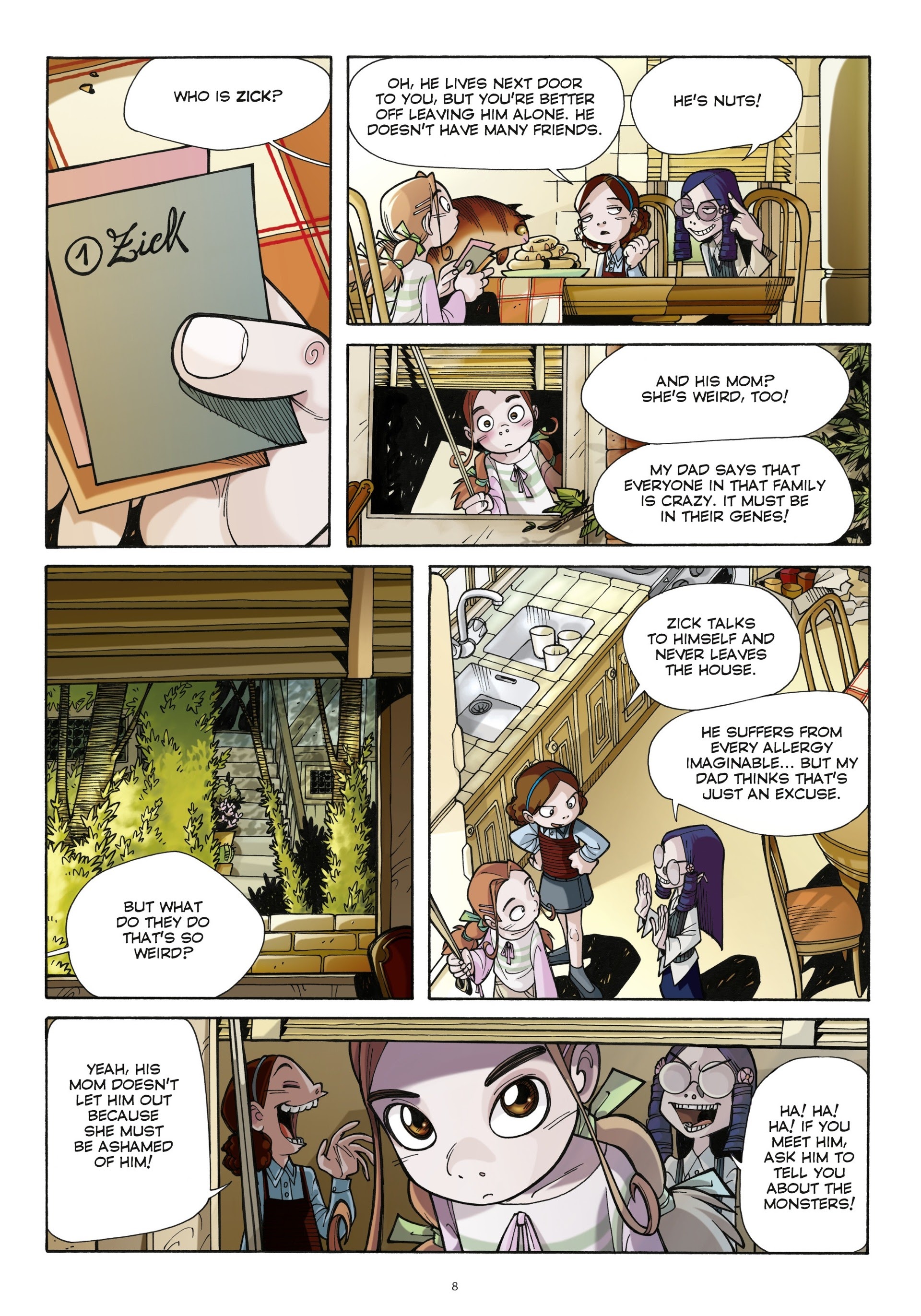 Read online Monster Allergy (2019) comic -  Issue #1 - 10