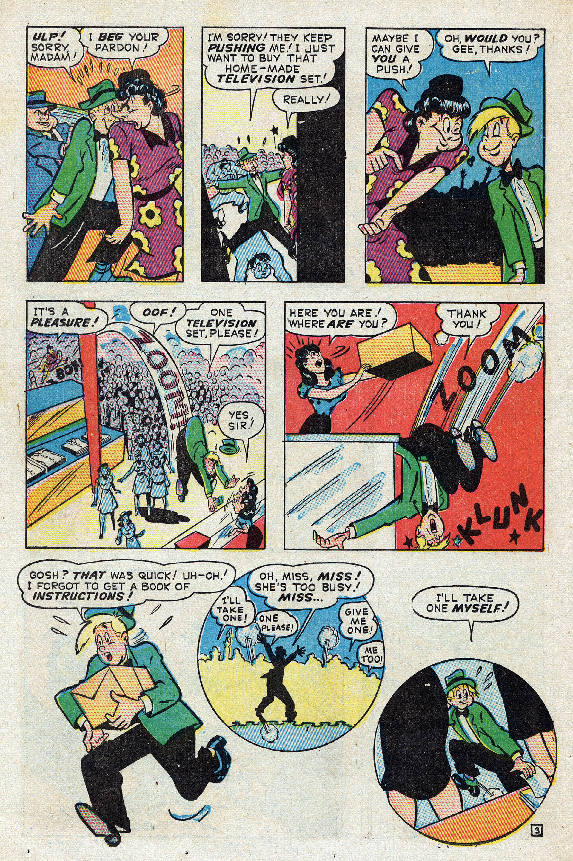 Read online Margie Comics comic -  Issue #40 - 38