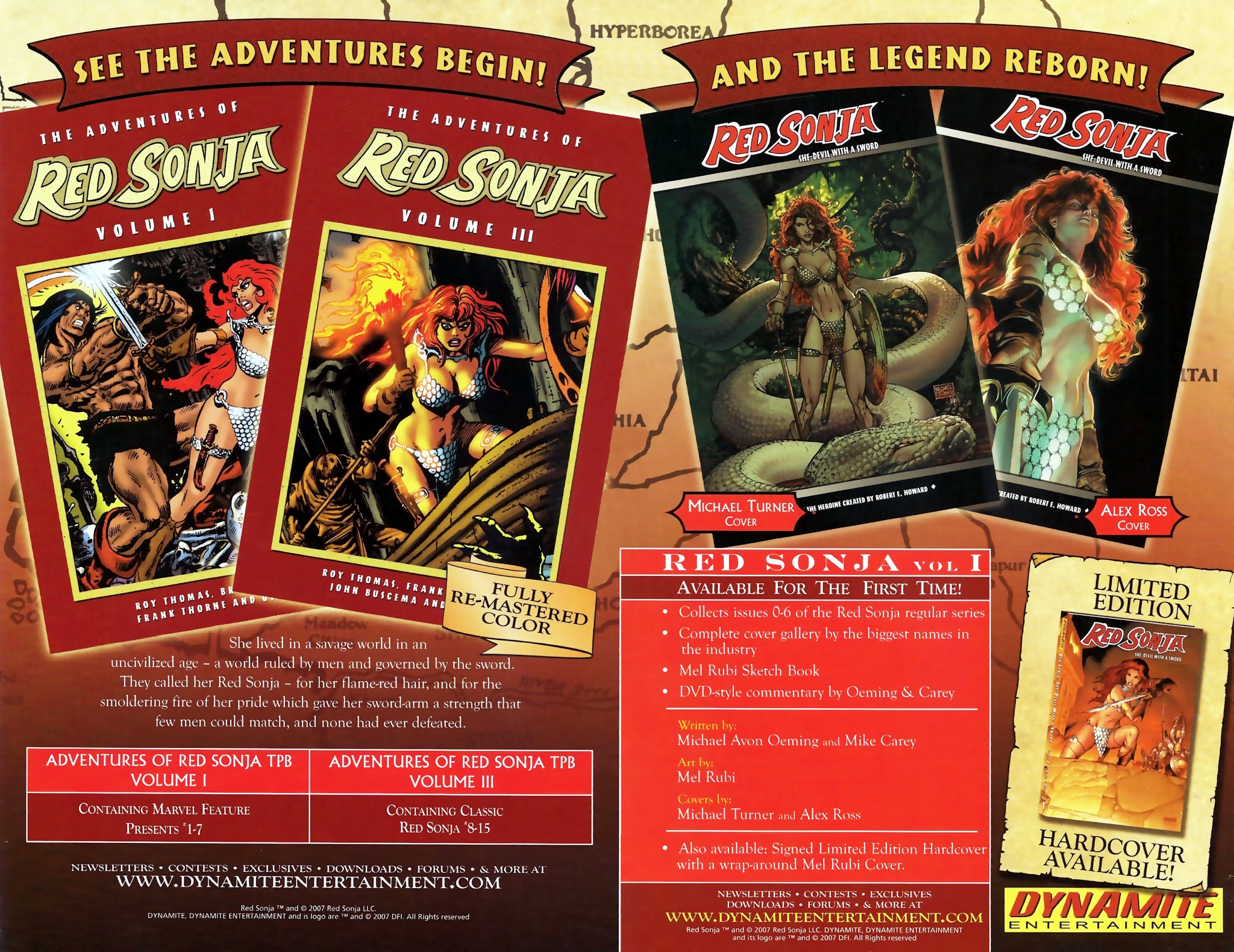 Read online The Adventures of Red Sonja comic -  Issue # TPB 3 - 152