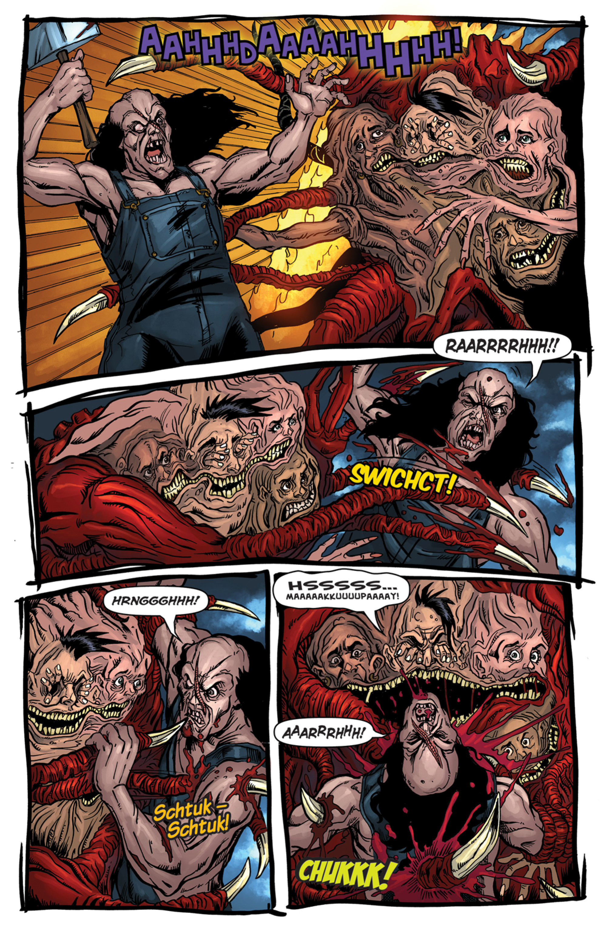 Read online Victor Crowley's Hatchet Halloween Tales III comic -  Issue # Full - 8