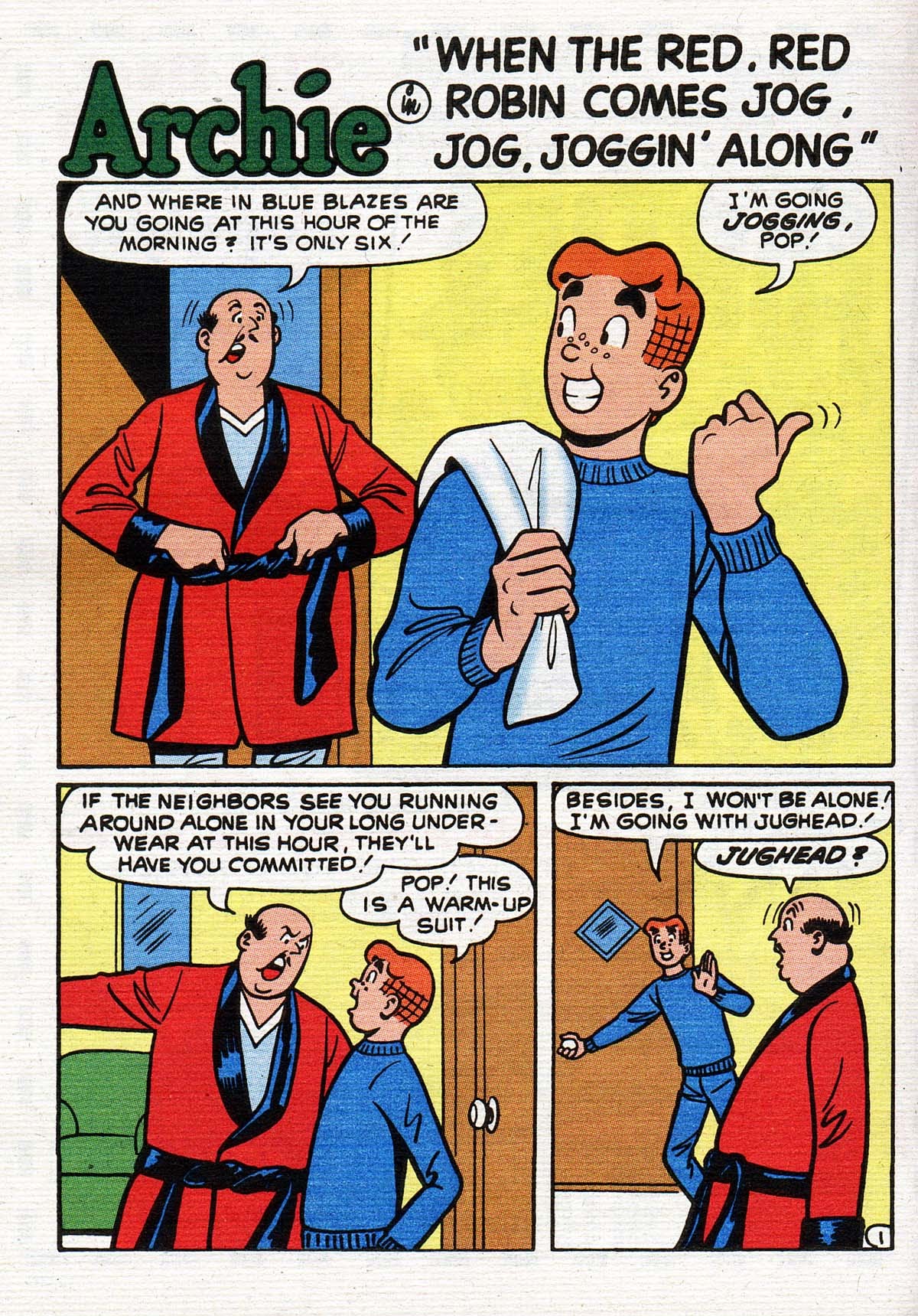Read online Archie's Double Digest Magazine comic -  Issue #142 - 141