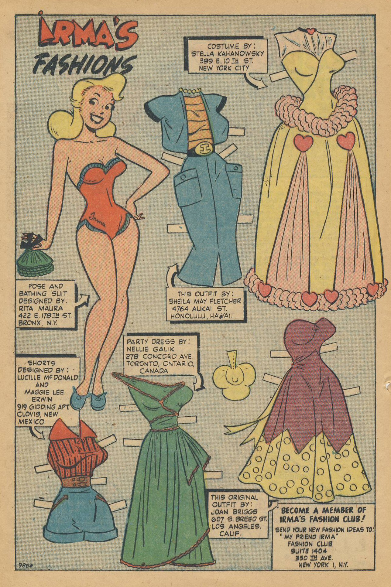 Read online My Friend Irma comic -  Issue #19 - 16
