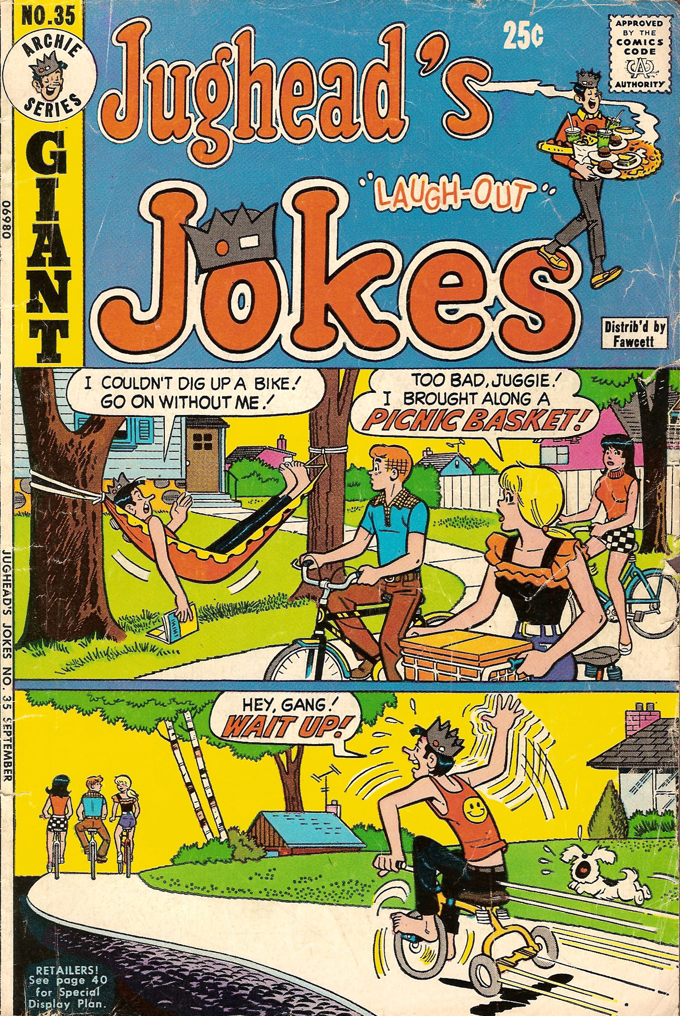 Read online Jughead's Jokes comic -  Issue #35 - 1
