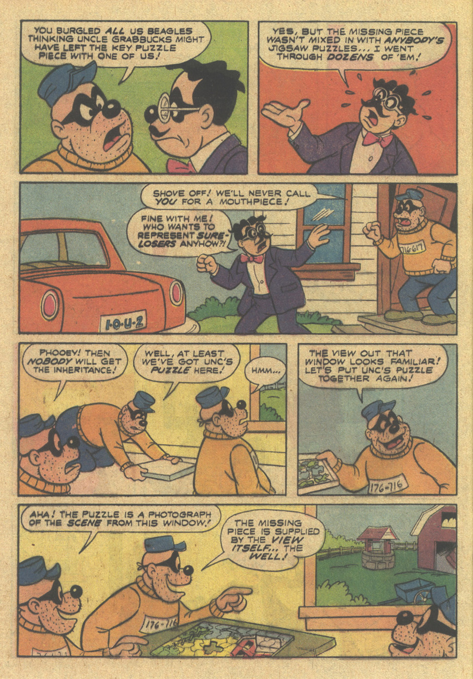Read online Walt Disney THE BEAGLE BOYS comic -  Issue #32 - 32