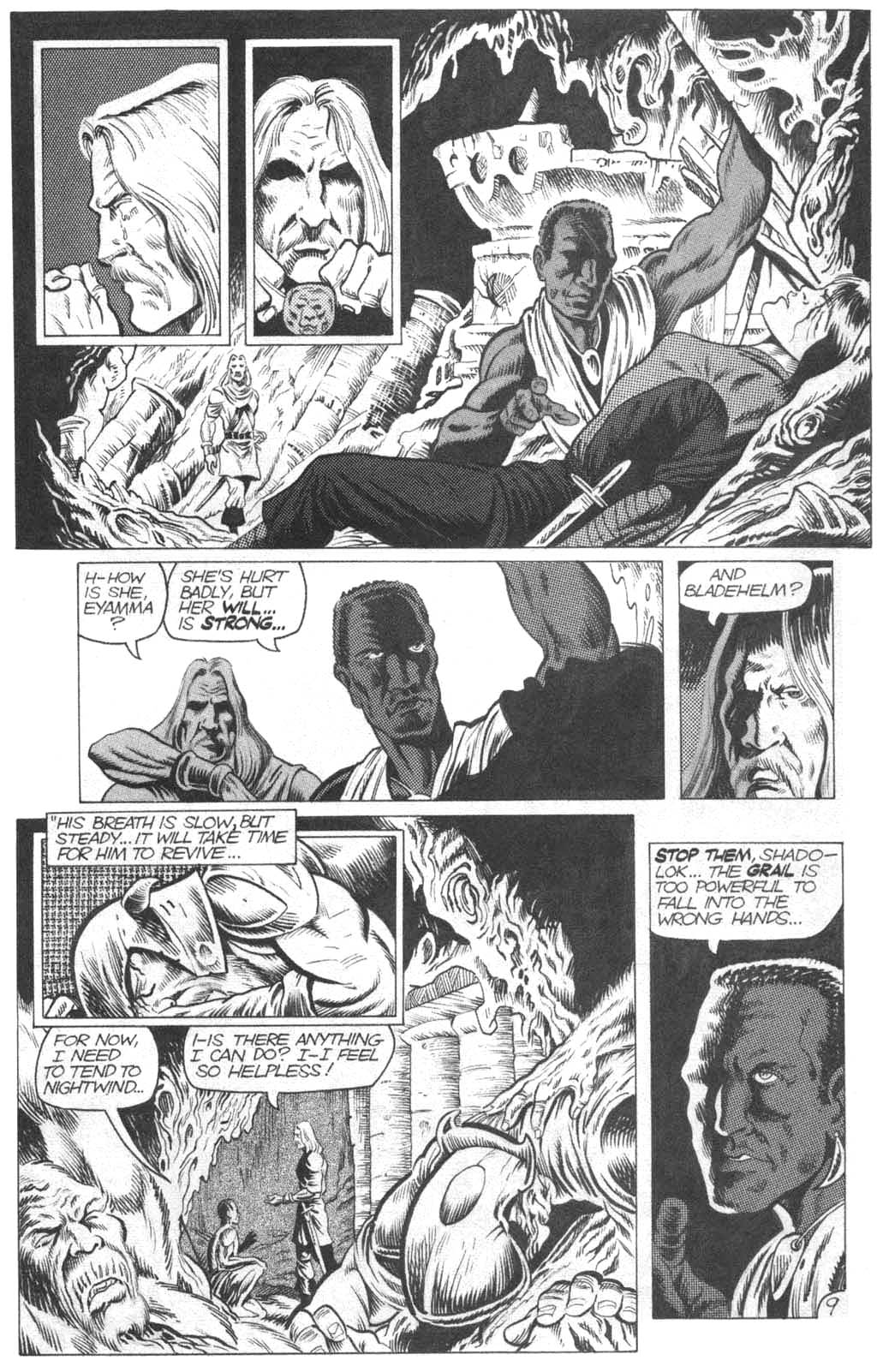 Read online Adventurers (1988) comic -  Issue #5 - 10