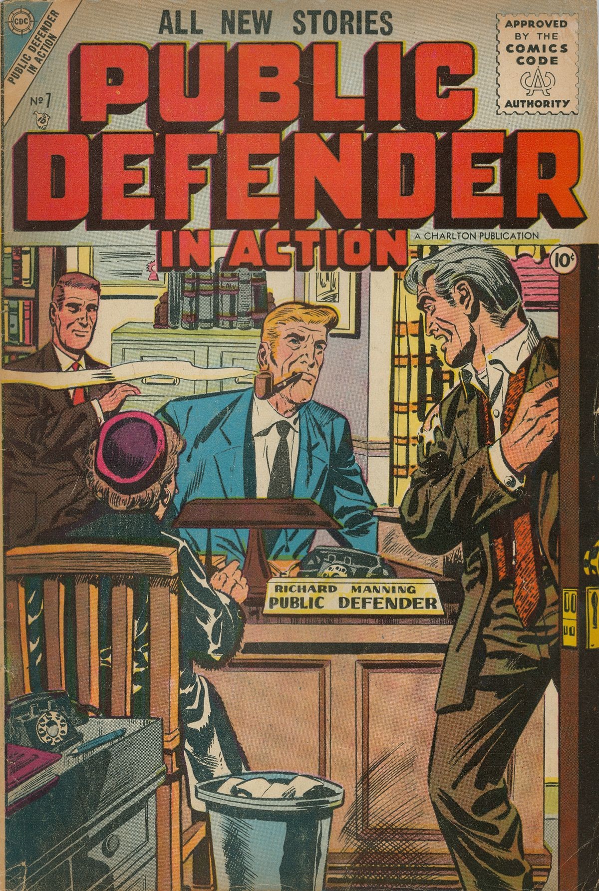 Read online Public Defender in Action comic -  Issue #7 - 1