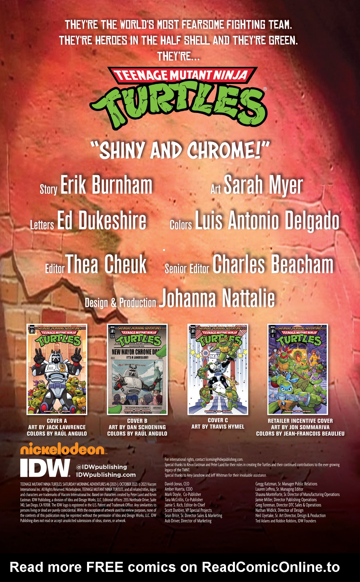 Read online Teenage Mutant Ninja Turtles: Saturday Morning Adventures Continued comic -  Issue #6 - 2