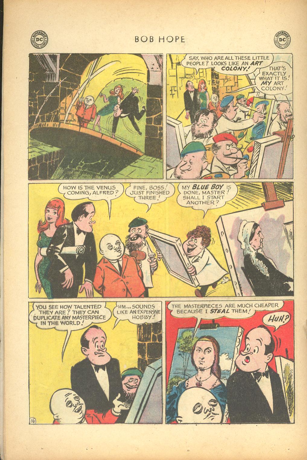 Read online The Adventures of Bob Hope comic -  Issue #82 - 20