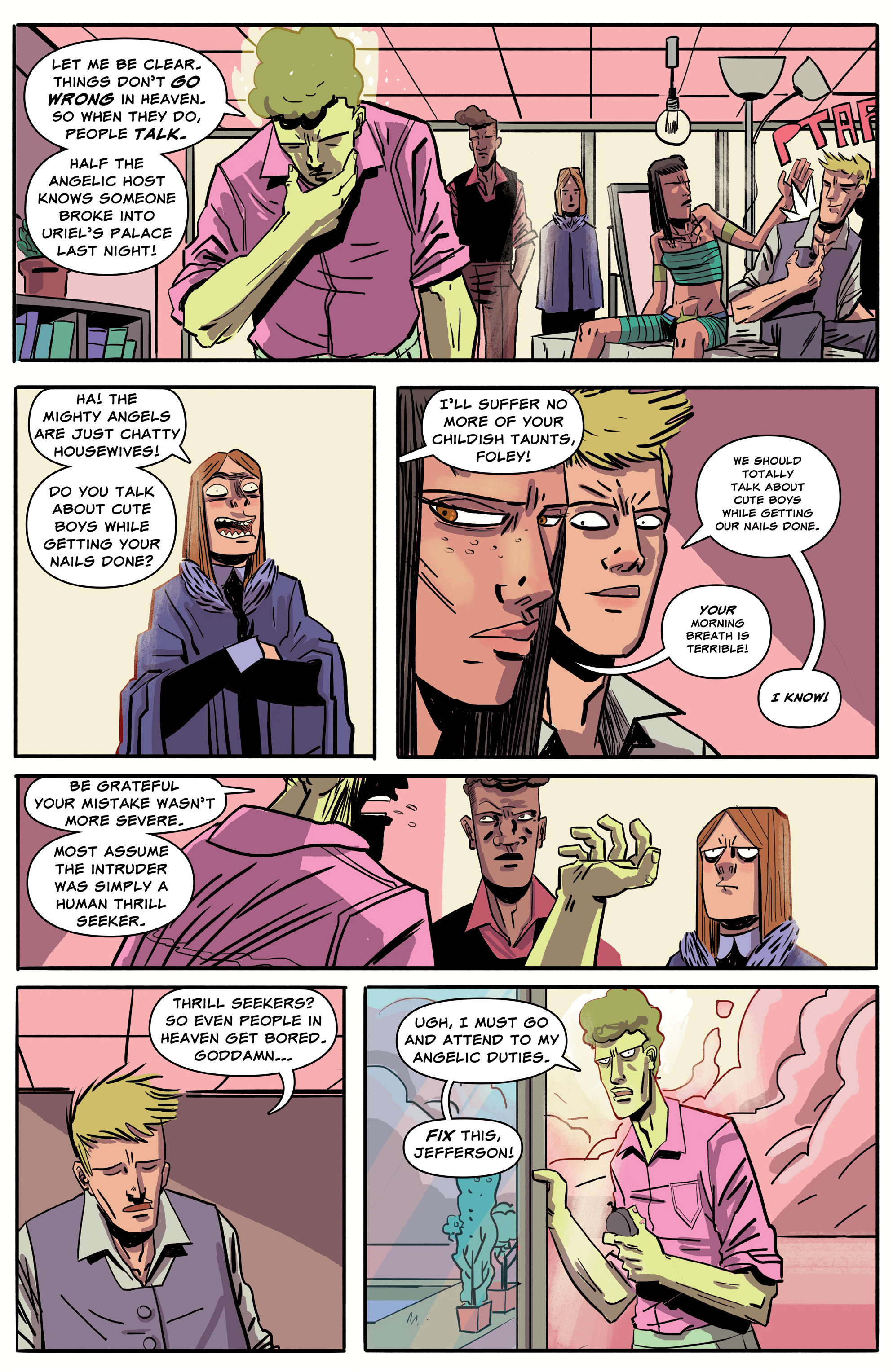 Read online Heavenly Blues comic -  Issue #4 - 16