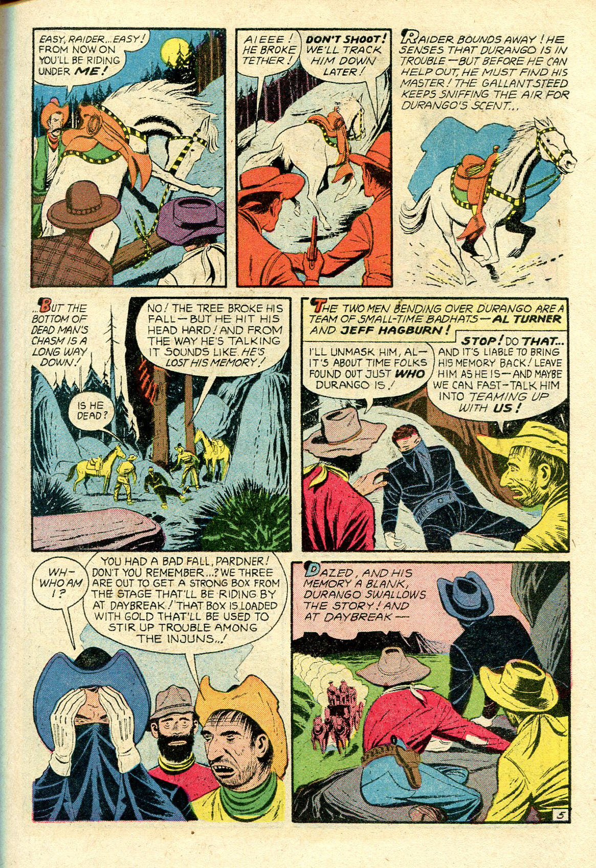 Read online Charles Starrett as The Durango Kid comic -  Issue #37 - 7