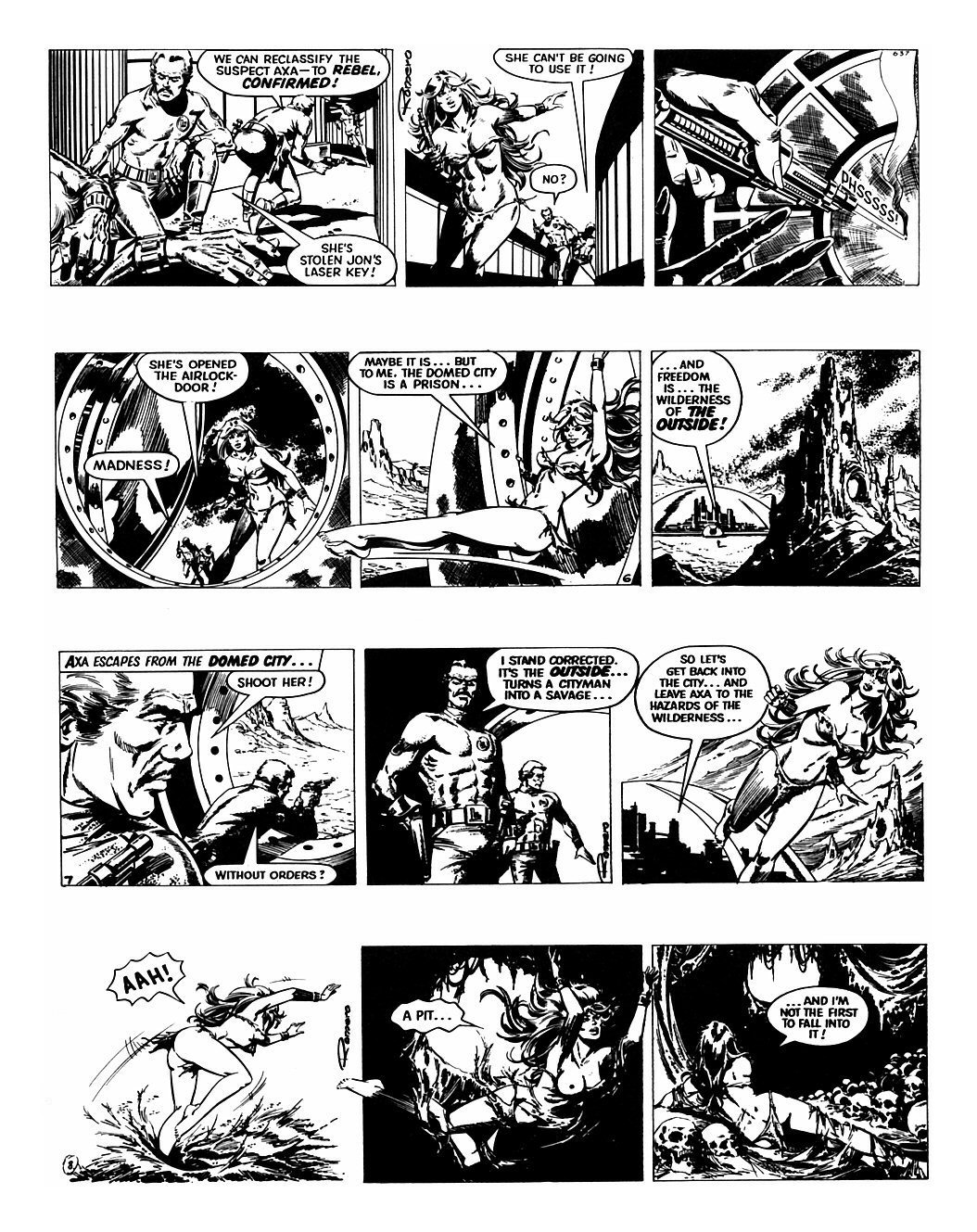 Read online Axa comic -  Issue #1 - 8