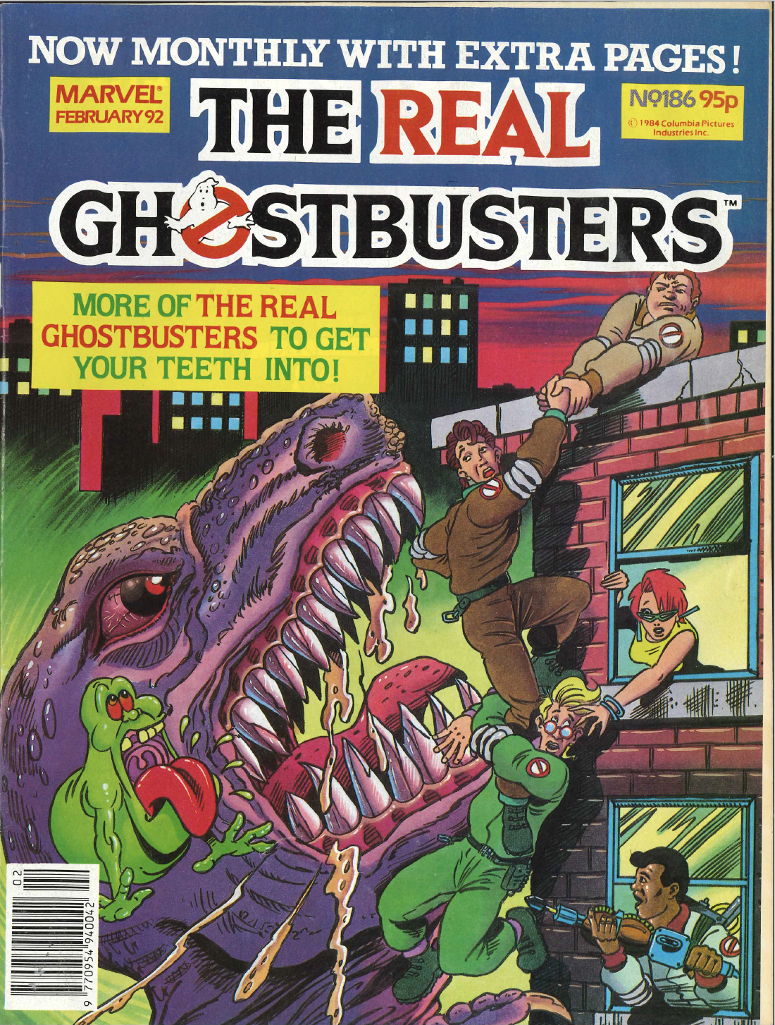 Read online The Real Ghostbusters comic -  Issue #186 - 1