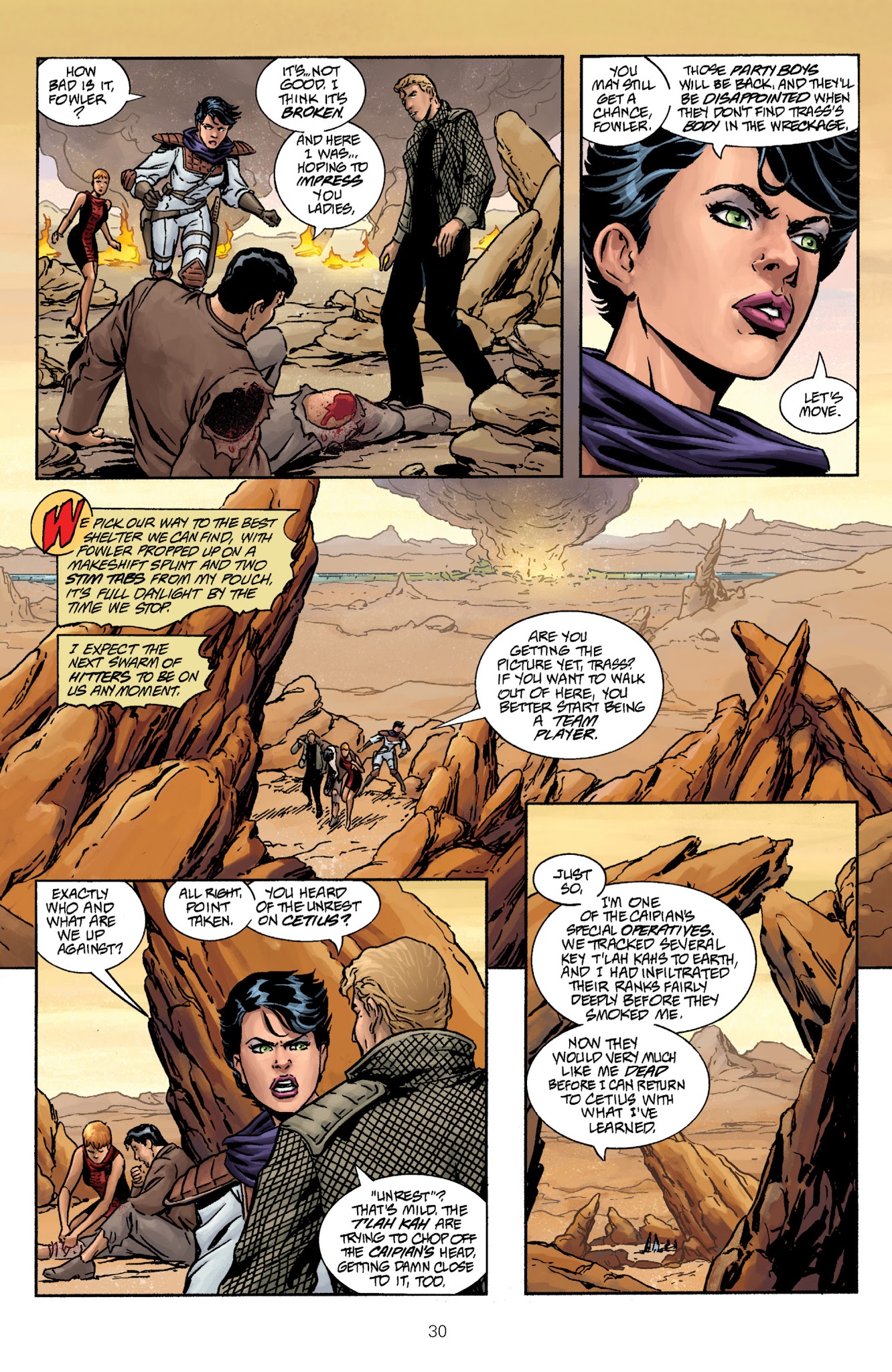 Read online Trekker: The Train to Avalon Bay comic -  Issue # TPB - 31