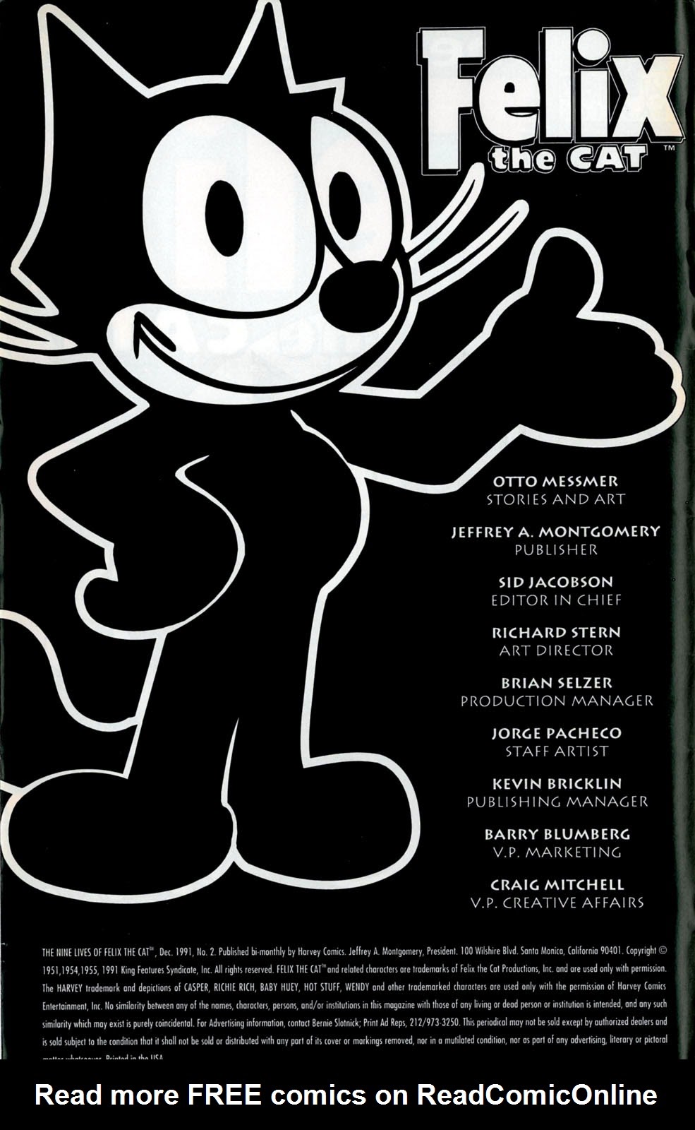 Read online Nine Lives of Felix the Cat comic -  Issue #2 - 2