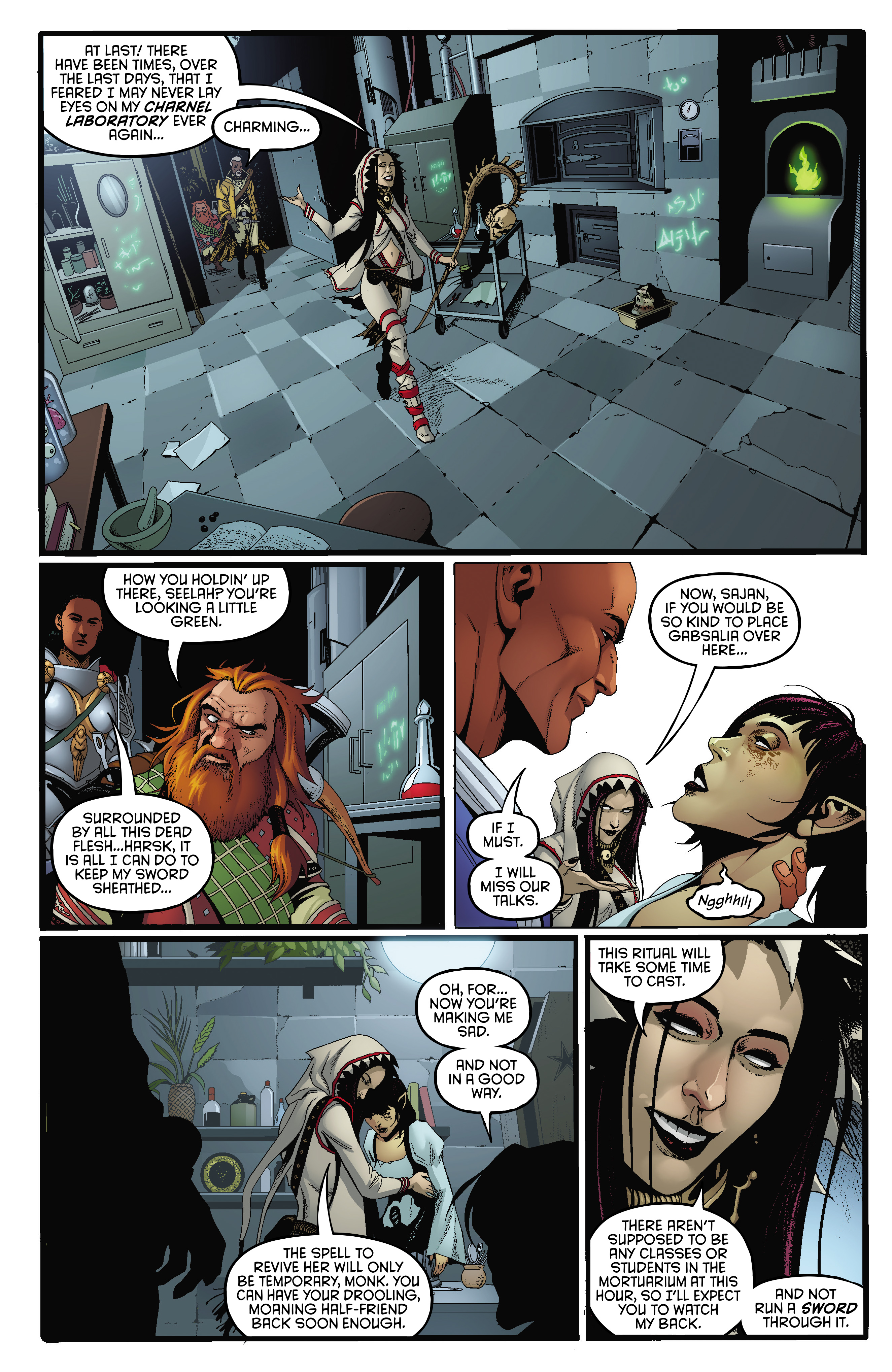 Read online Pathfinder: Wake the Dead comic -  Issue #4 - 16