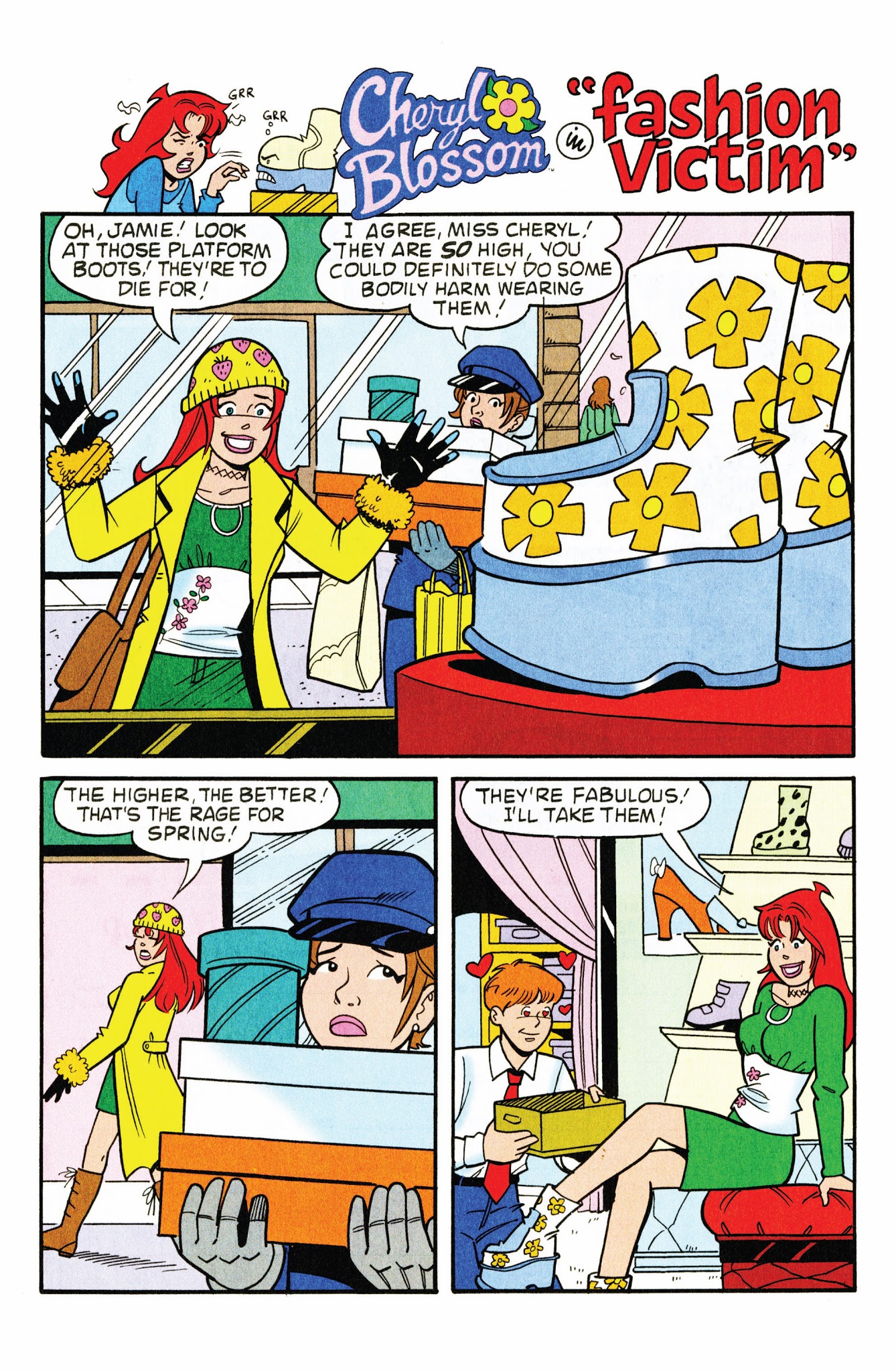 Read online Cheryl Blossom comic -  Issue #30 - 14