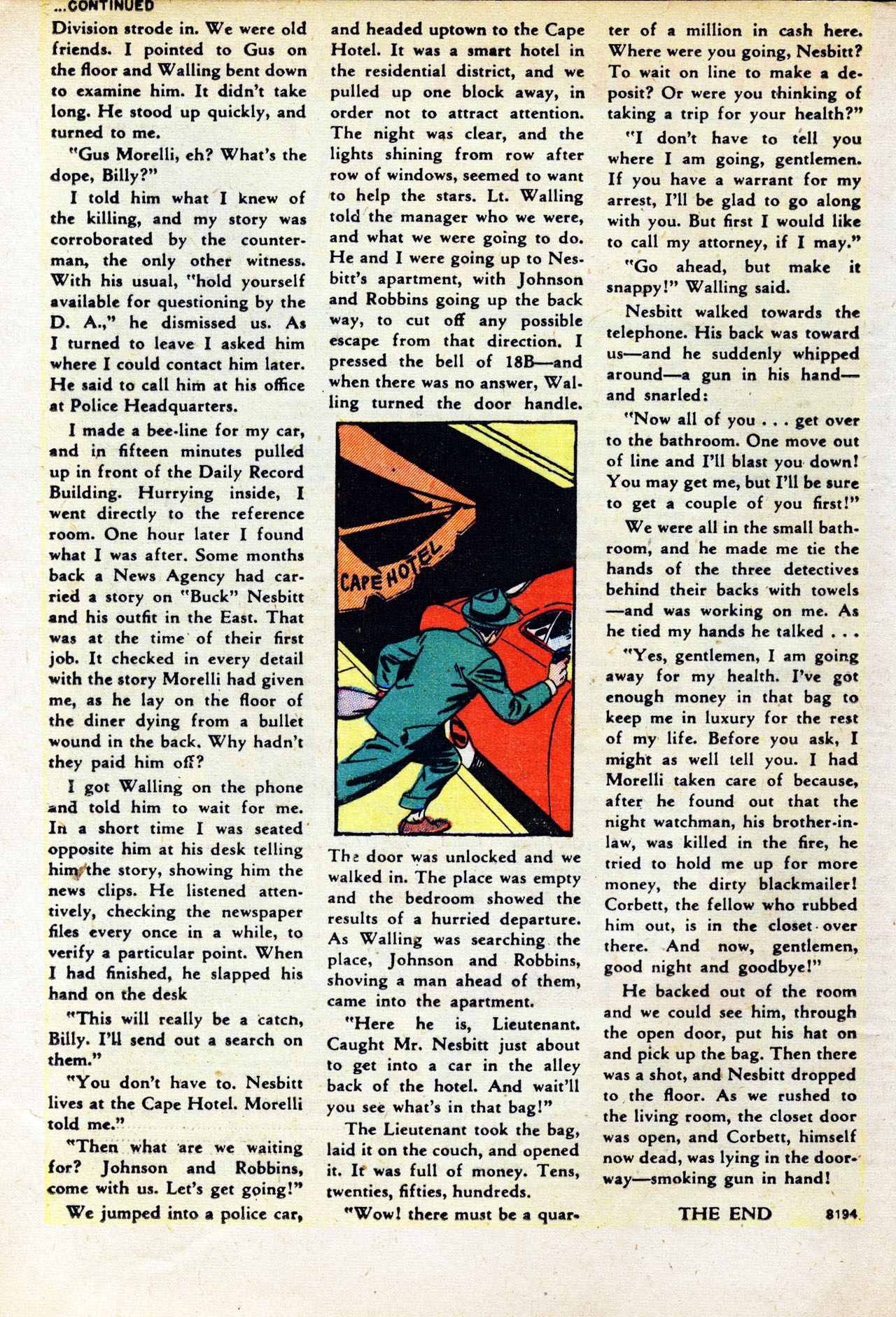 Read online Crime Can't Win comic -  Issue #8 - 20