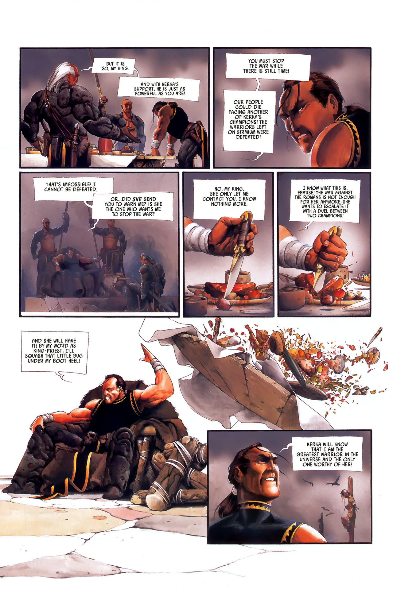 Read online Scourge of the Gods comic -  Issue #3 - 16