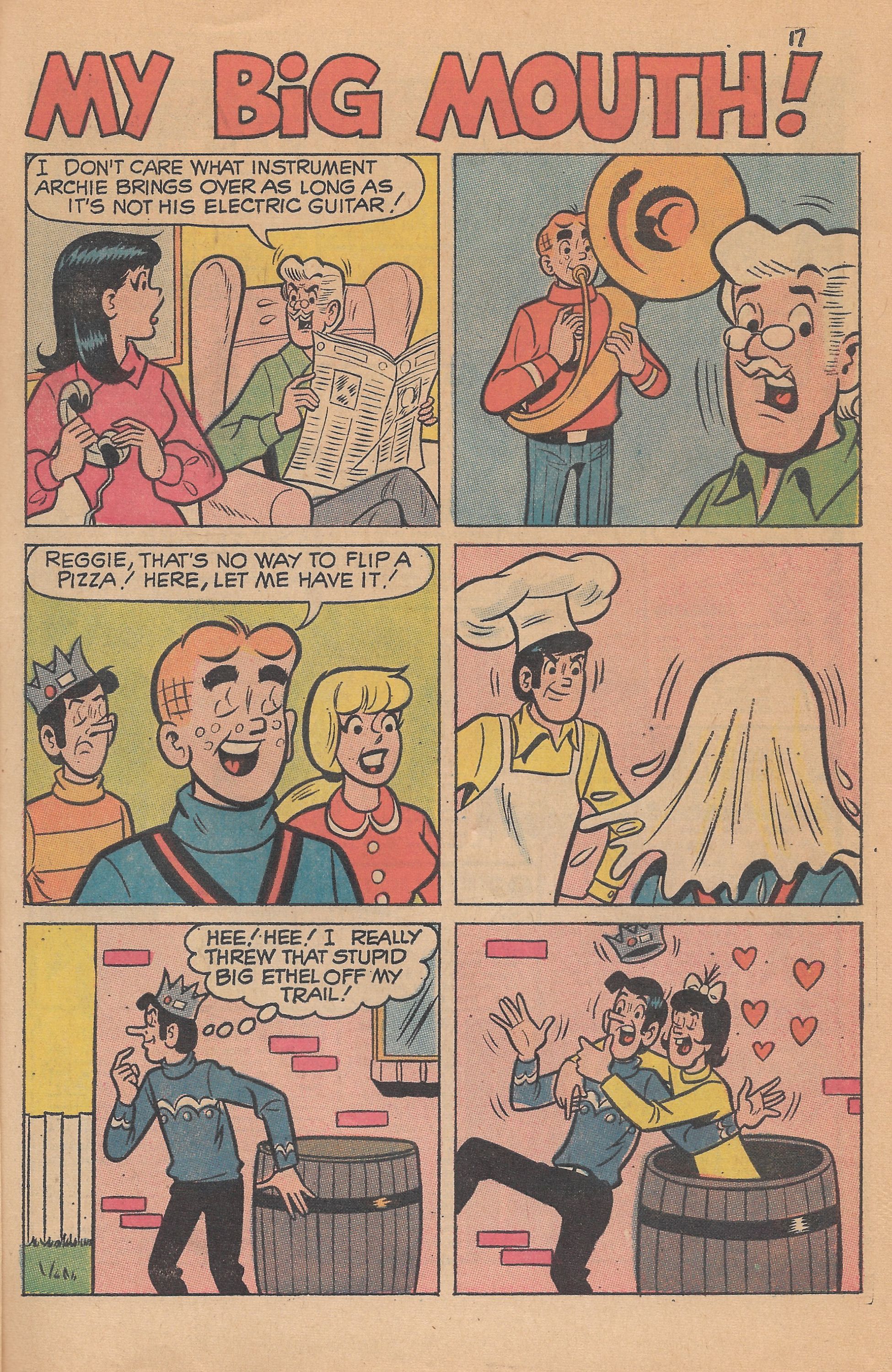 Read online Jughead's Jokes comic -  Issue #19 - 15