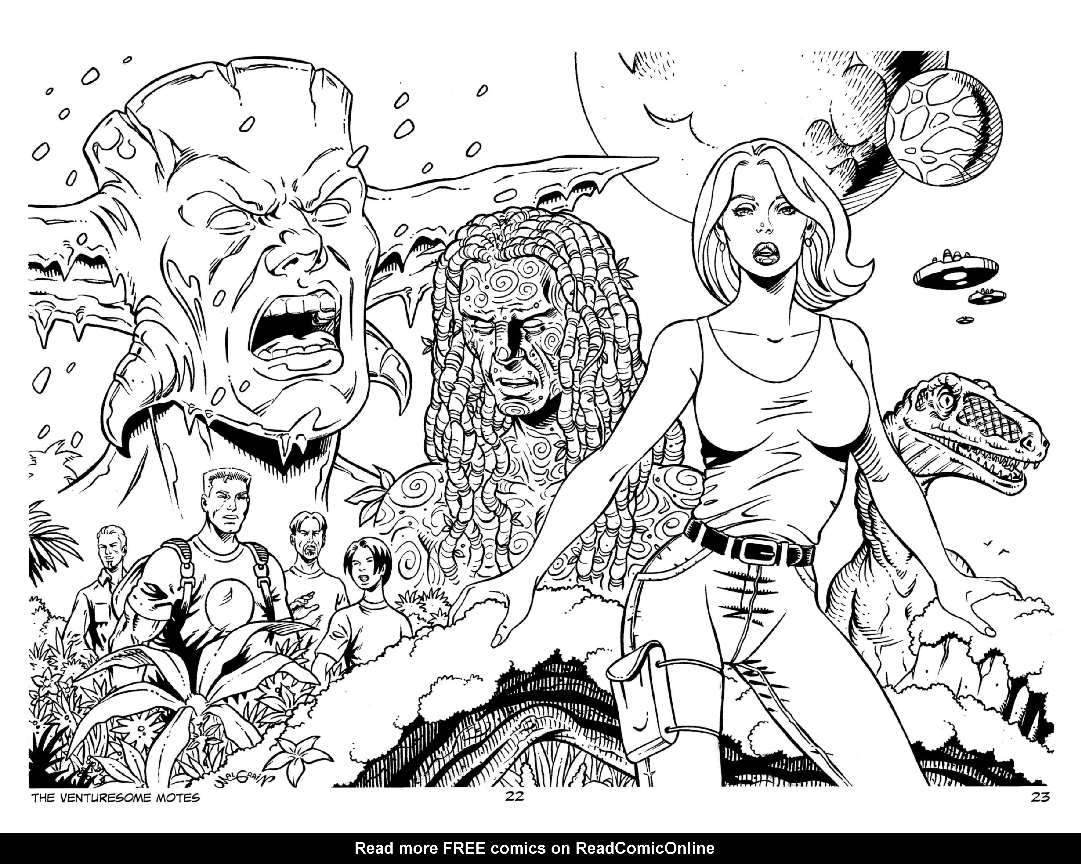 Read online The Art of Chris Malgrain comic -  Issue #7 - 21