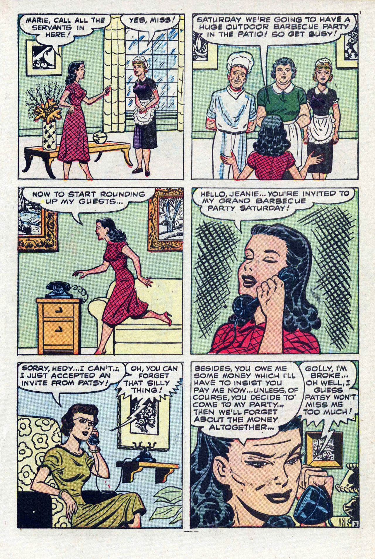 Read online Patsy Walker comic -  Issue #48 - 5