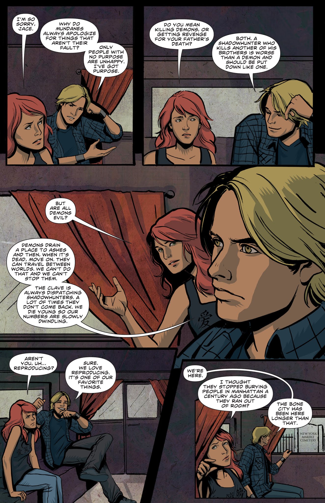 Read online The Mortal Instruments: City of Bones comic -  Issue #4 - 23