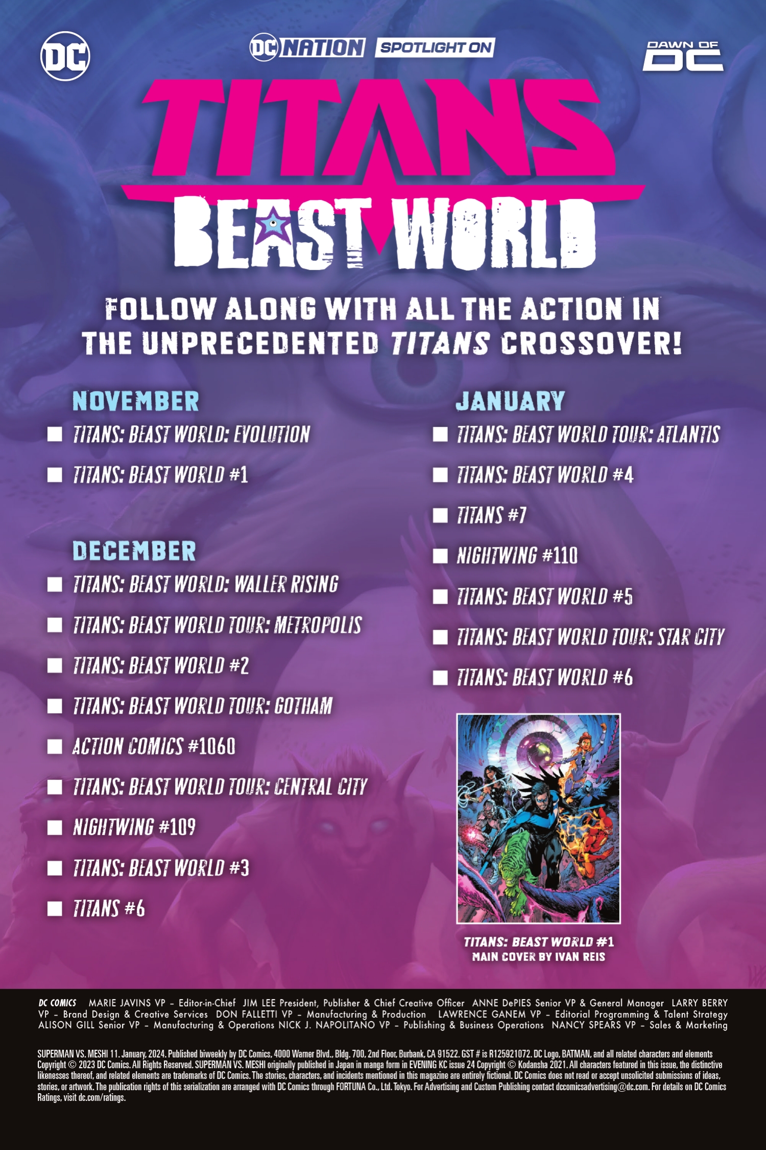 Read online Superman vs. Meshi comic -  Issue #11 - 22