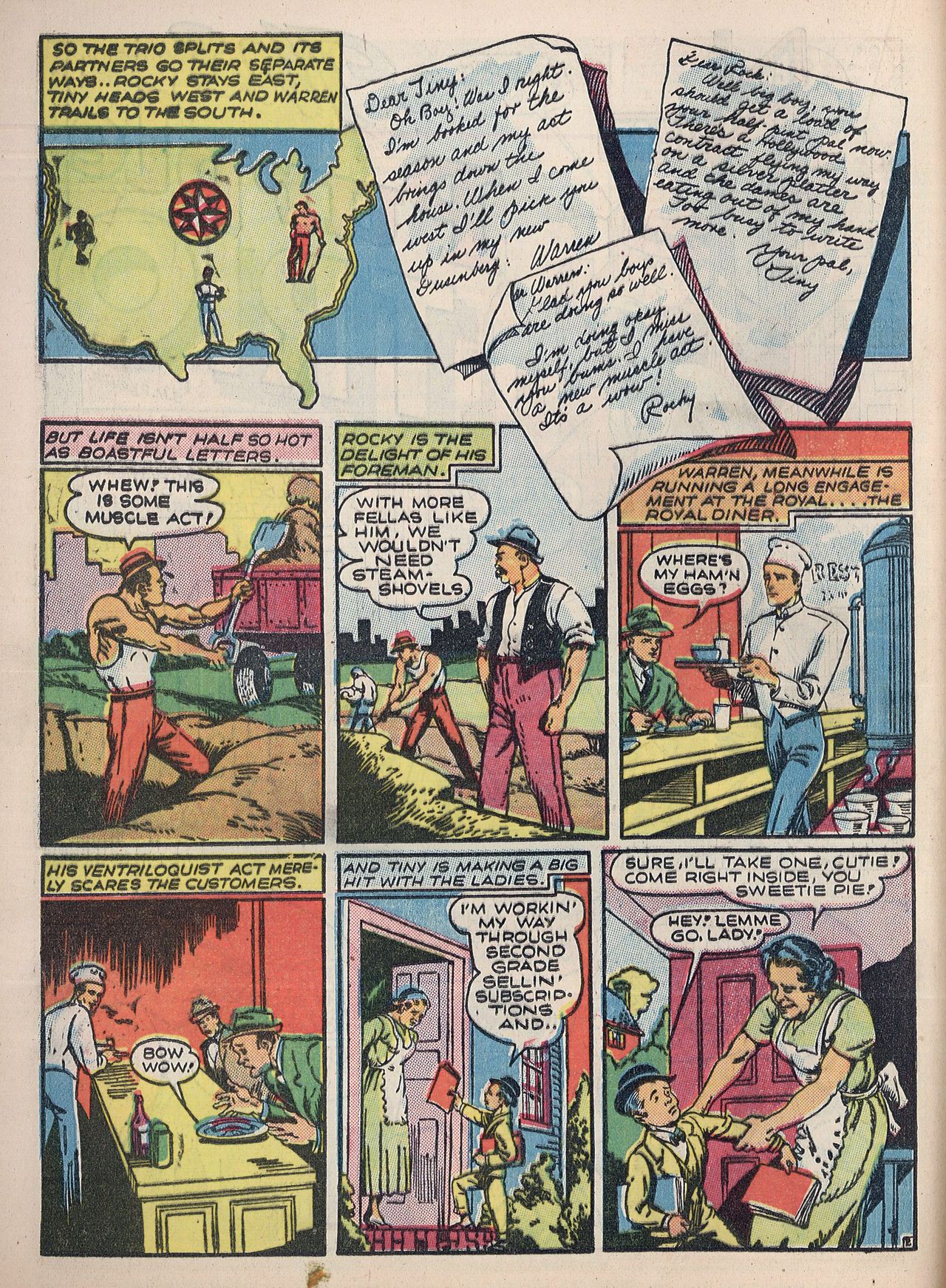 Read online Smash Comics comic -  Issue #27 - 30