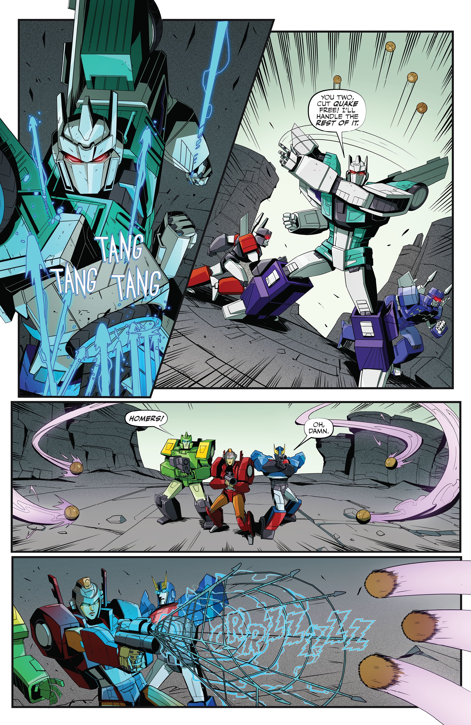 Read online Transformers (2019) comic -  Issue #22 - 6