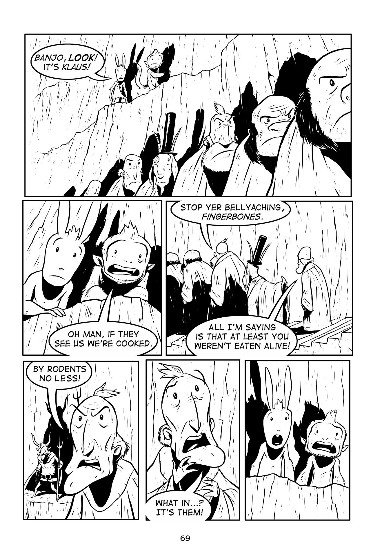 Read online Chickenhare: Fire in the Hole comic -  Issue # TPB (Part 1) - 71