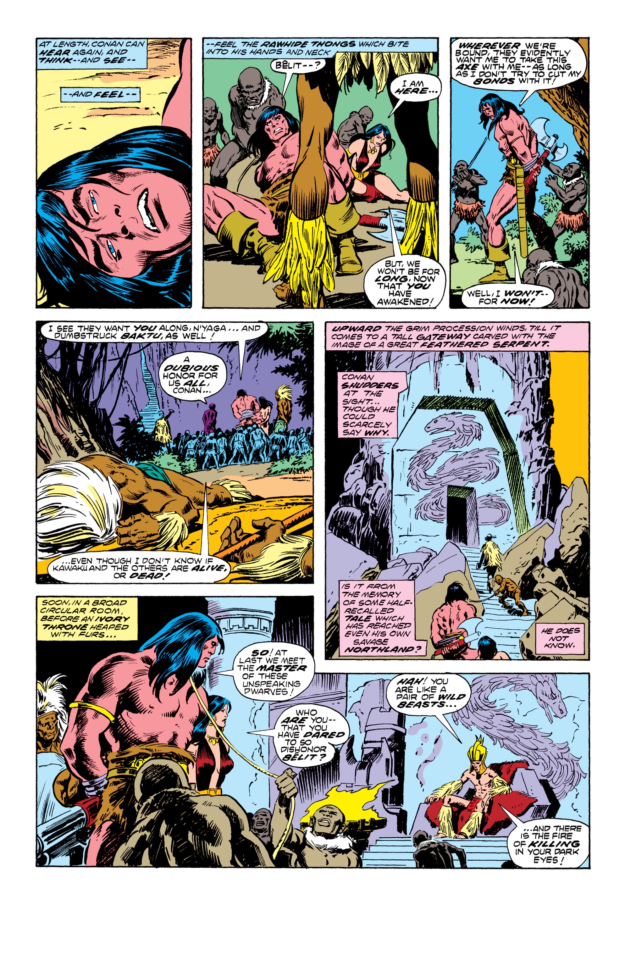 Read online Conan the Barbarian Epic Collection: The Original Marvel Years - Of Once and Future Kings comic -  Issue # TPB (Part 2) - 9