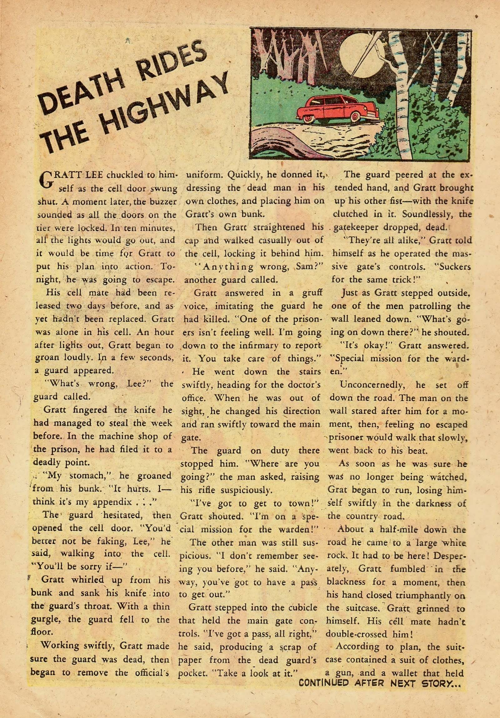 Read online Crime Cases Comics (1951) comic -  Issue #9 - 10