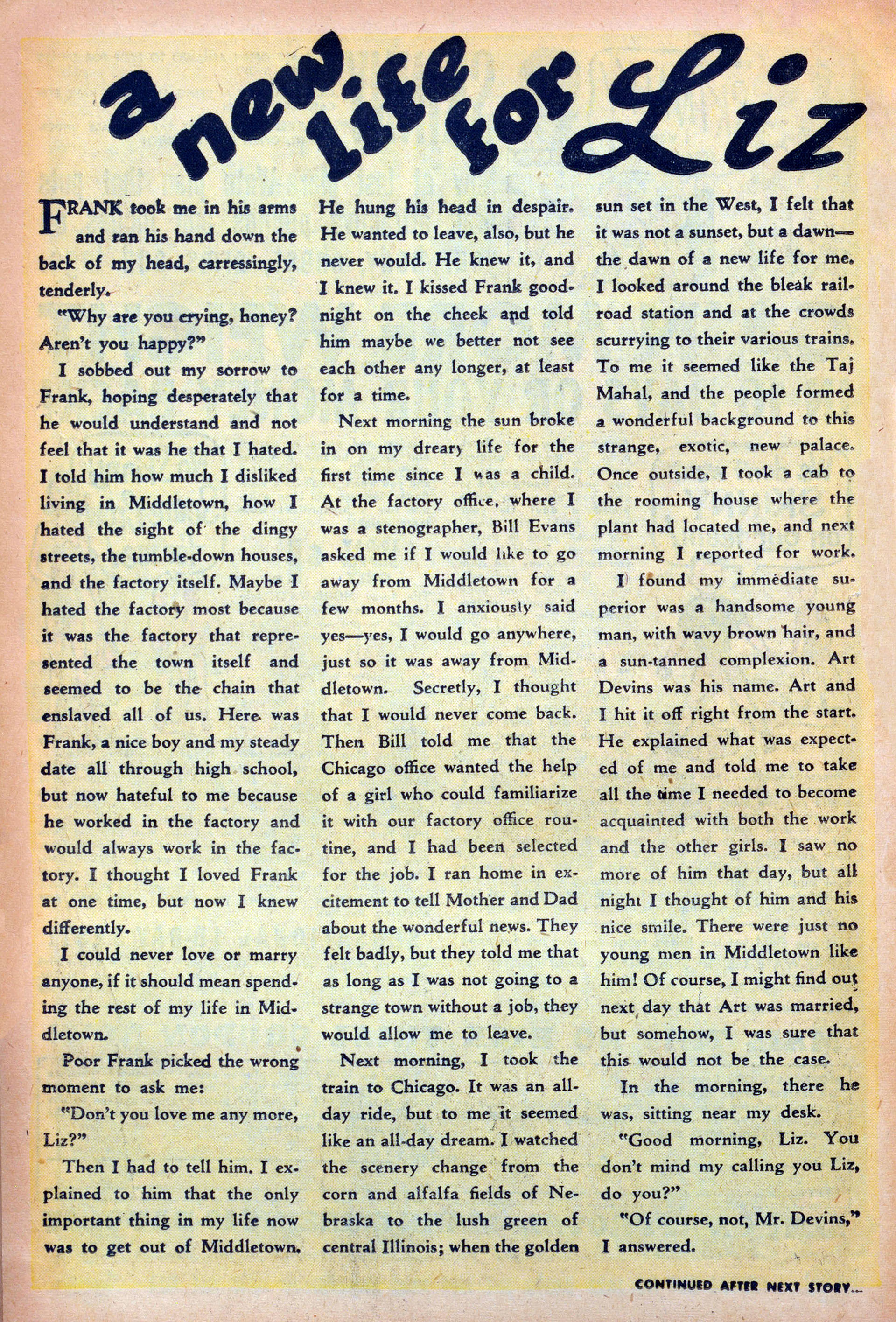 Read online Secret Story Romances comic -  Issue #7 - 18