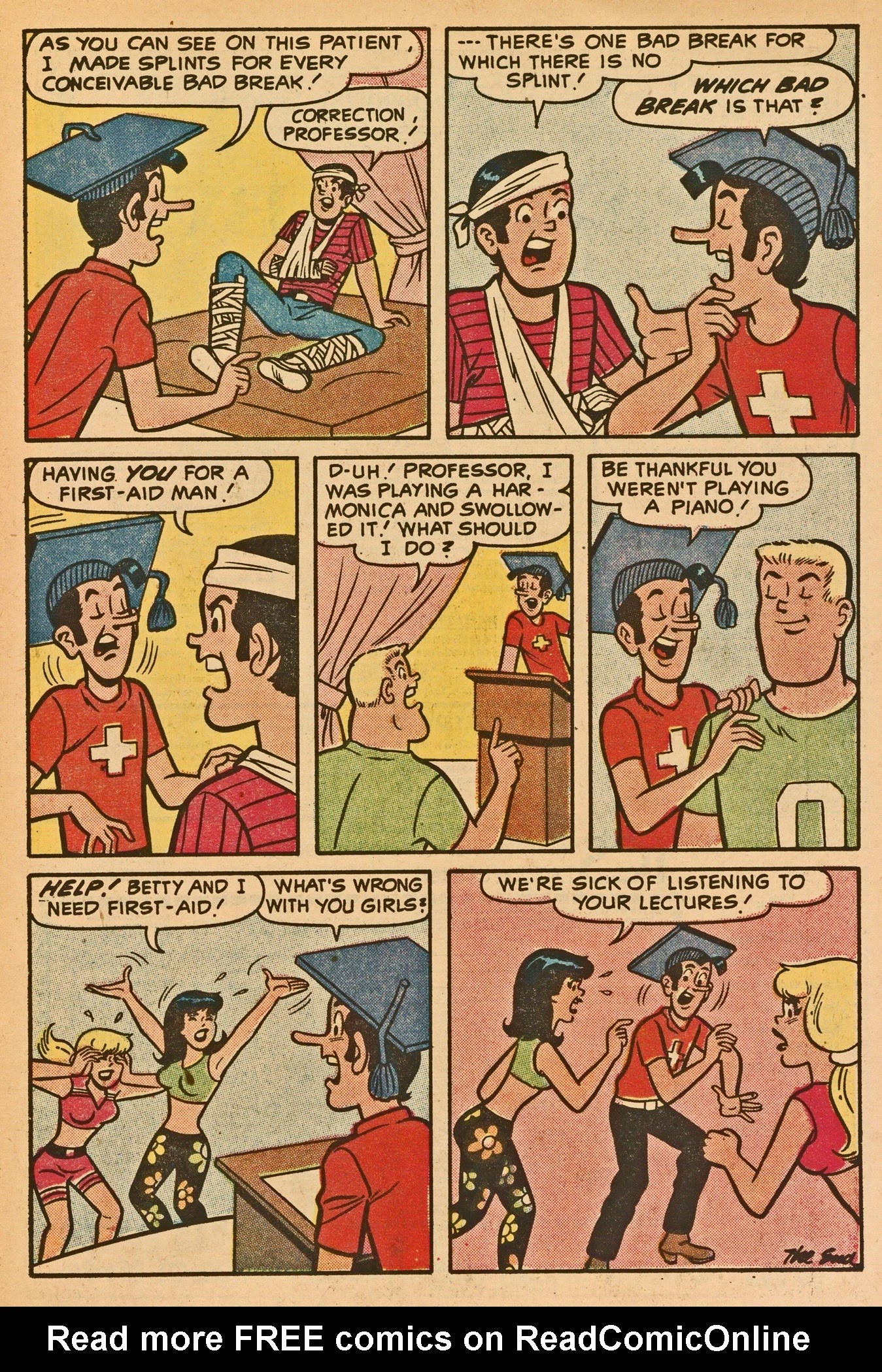Read online Jughead's Jokes comic -  Issue #28 - 11