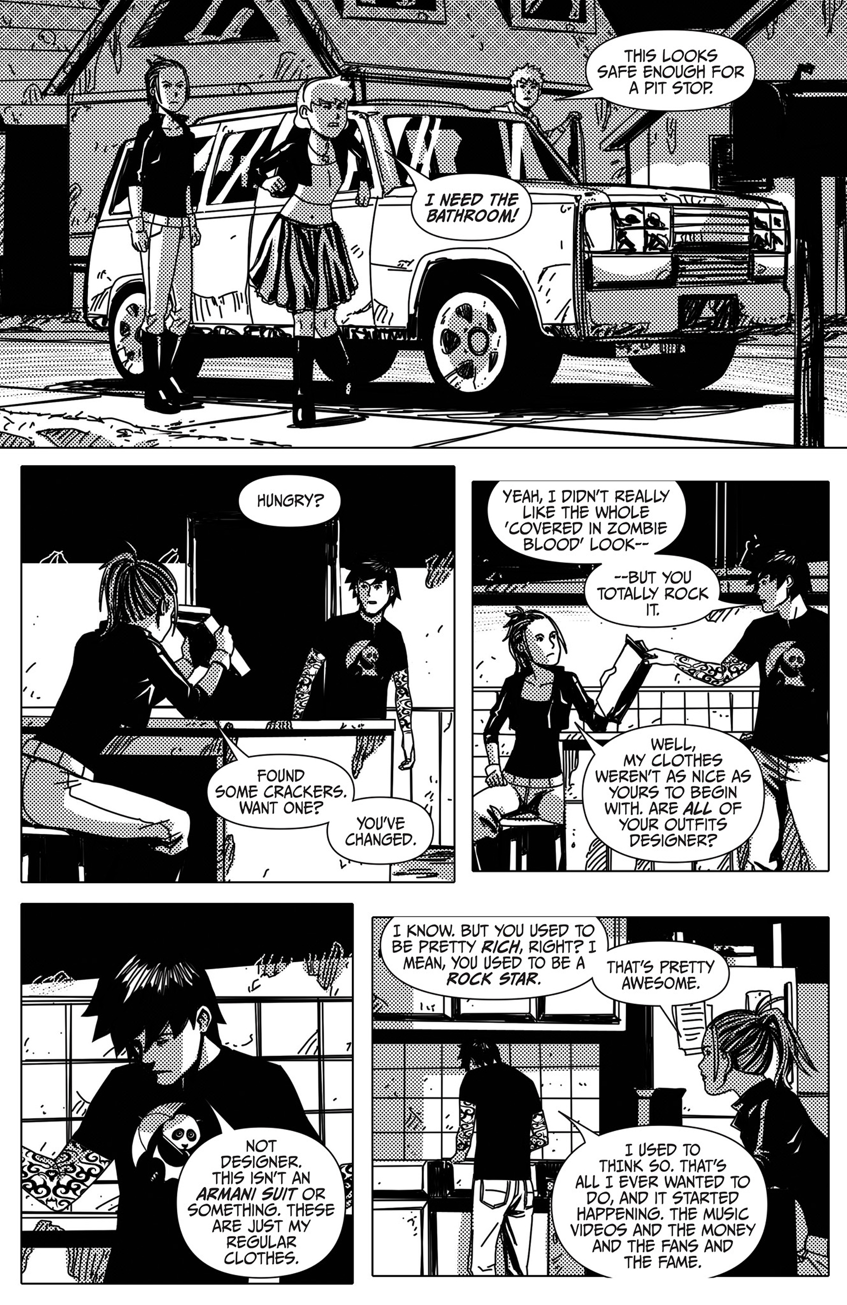 Read online Amanda Hocking's The Hollows: A Hollowland Graphic Novel comic -  Issue #7 - 22