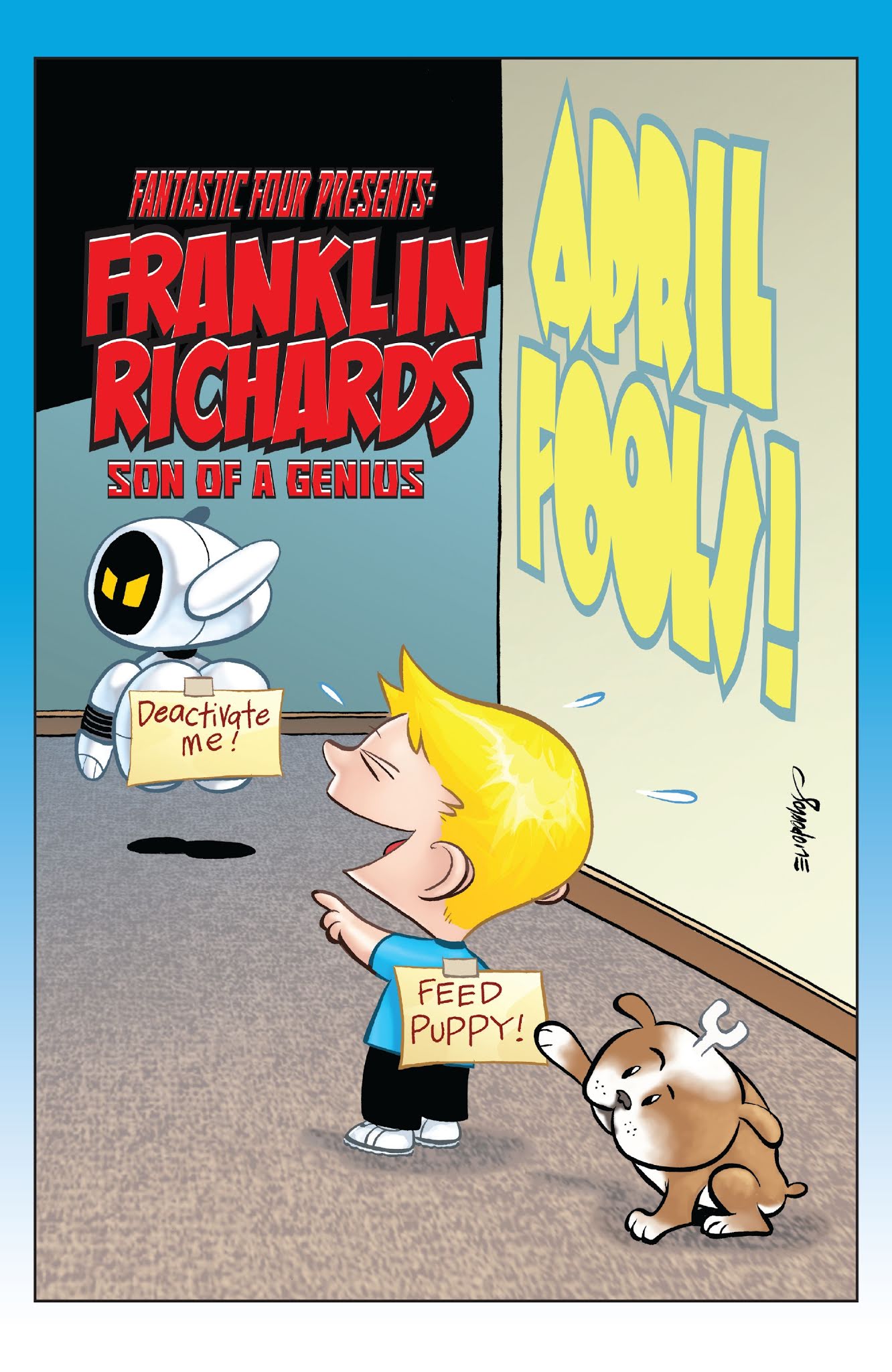 Read online Franklin Richards: A Fantastic Year comic -  Issue # TPB - 37