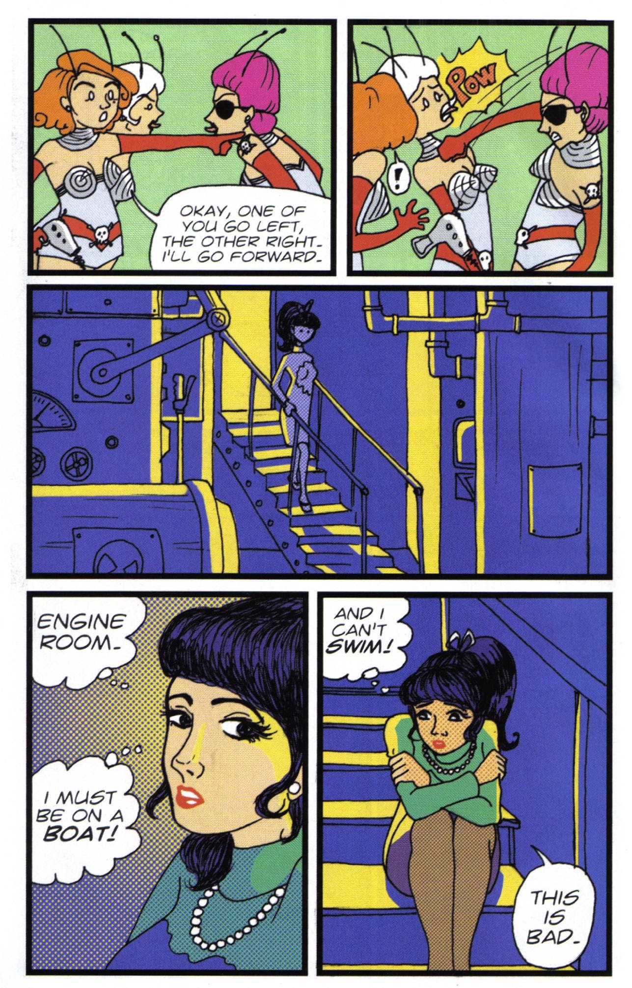 Read online I Was Kidnapped By Lesbian Pirates From Outer Space comic -  Issue #1 - 12