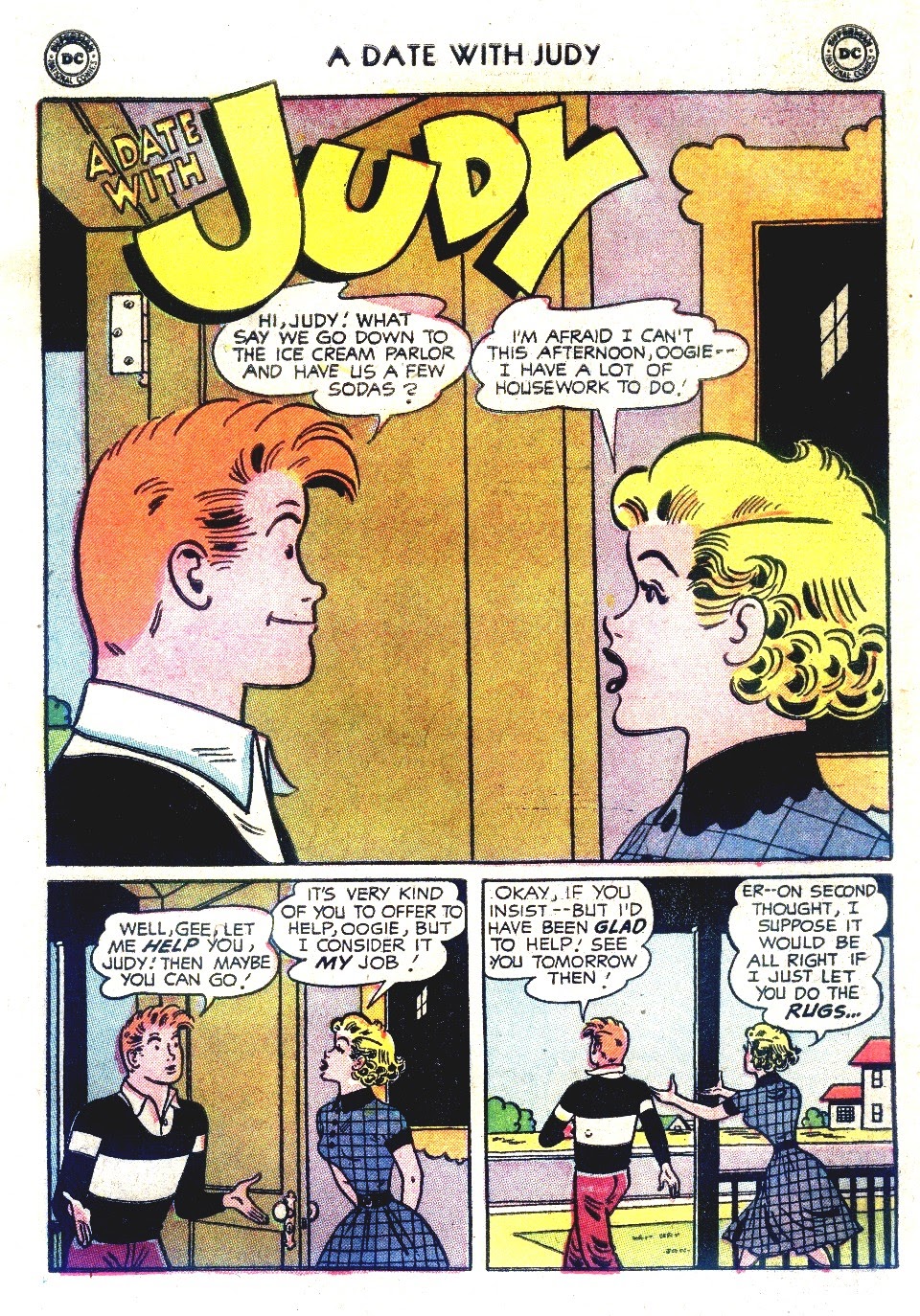 Read online A Date with Judy comic -  Issue #48 - 28