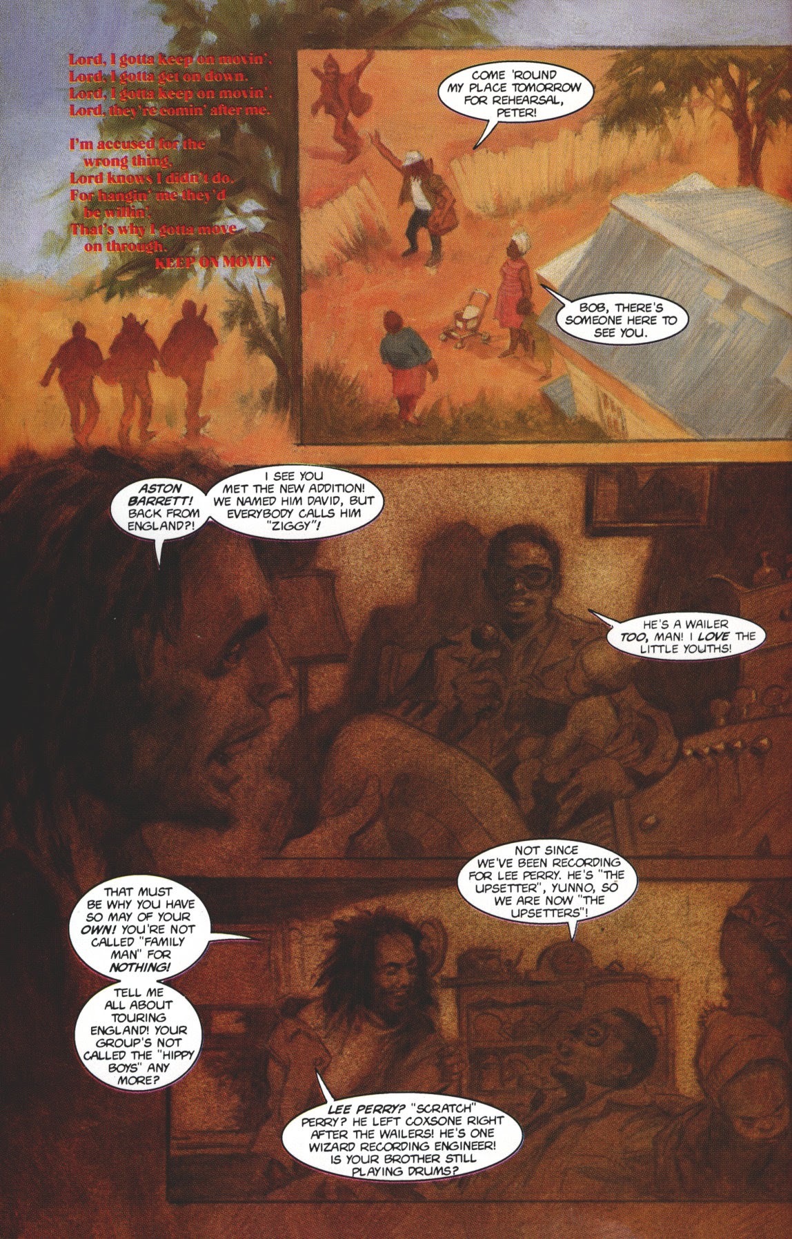 Read online Bob Marley: Tale of the Tuff Gong comic -  Issue #2 - 14
