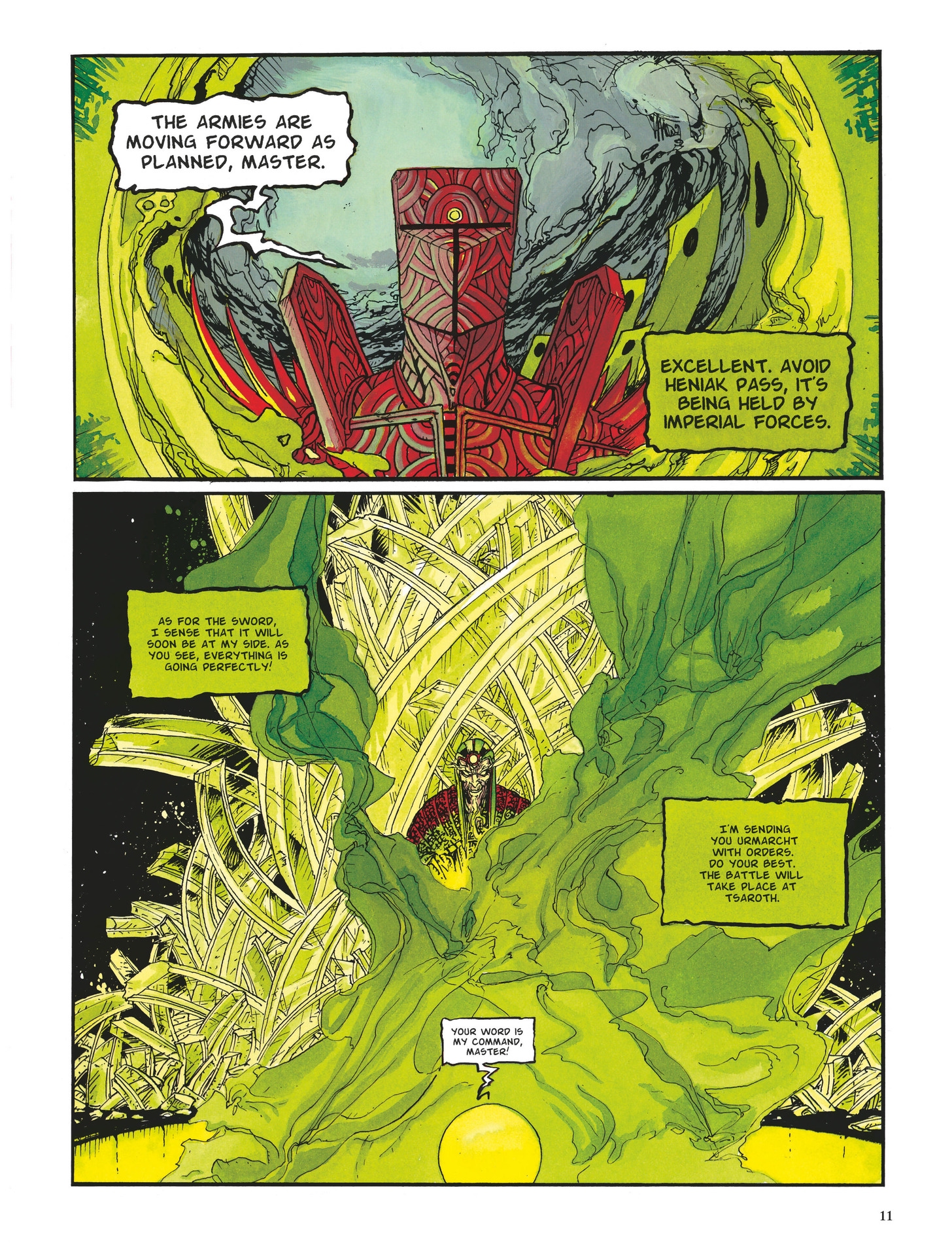 Read online The Black Moon Chronicles comic -  Issue #5 - 10