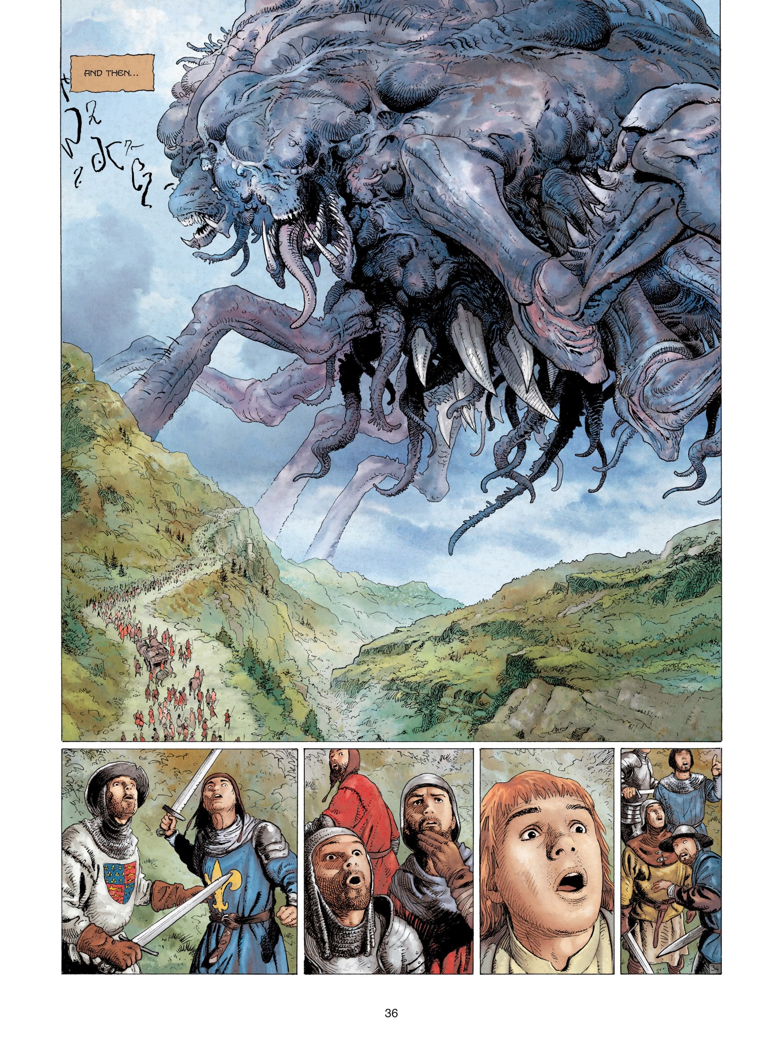 Read online Marie of the Dragons comic -  Issue #5 - 36