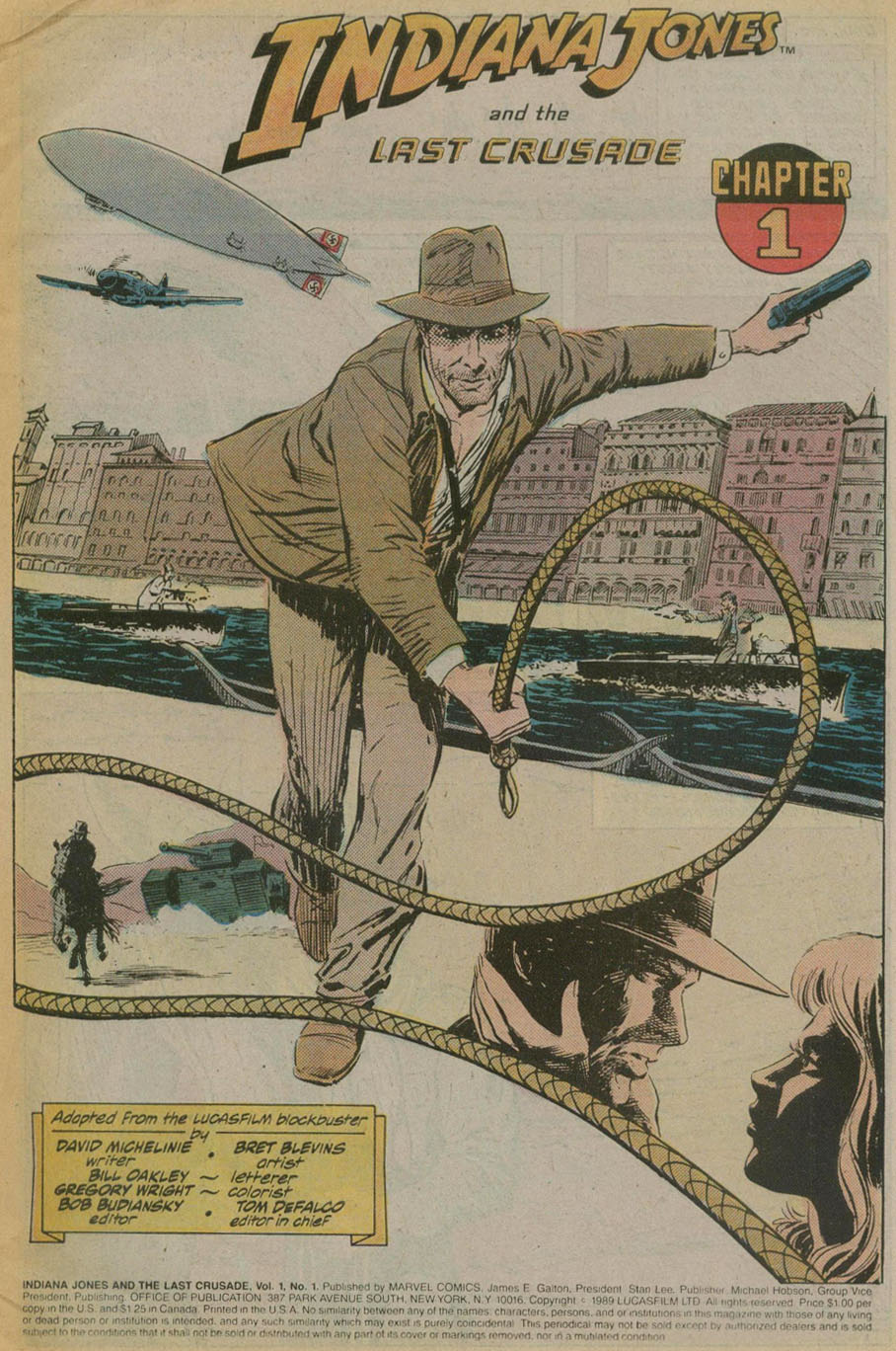 Read online Indiana Jones and the Last Crusade comic -  Issue #1 - 2