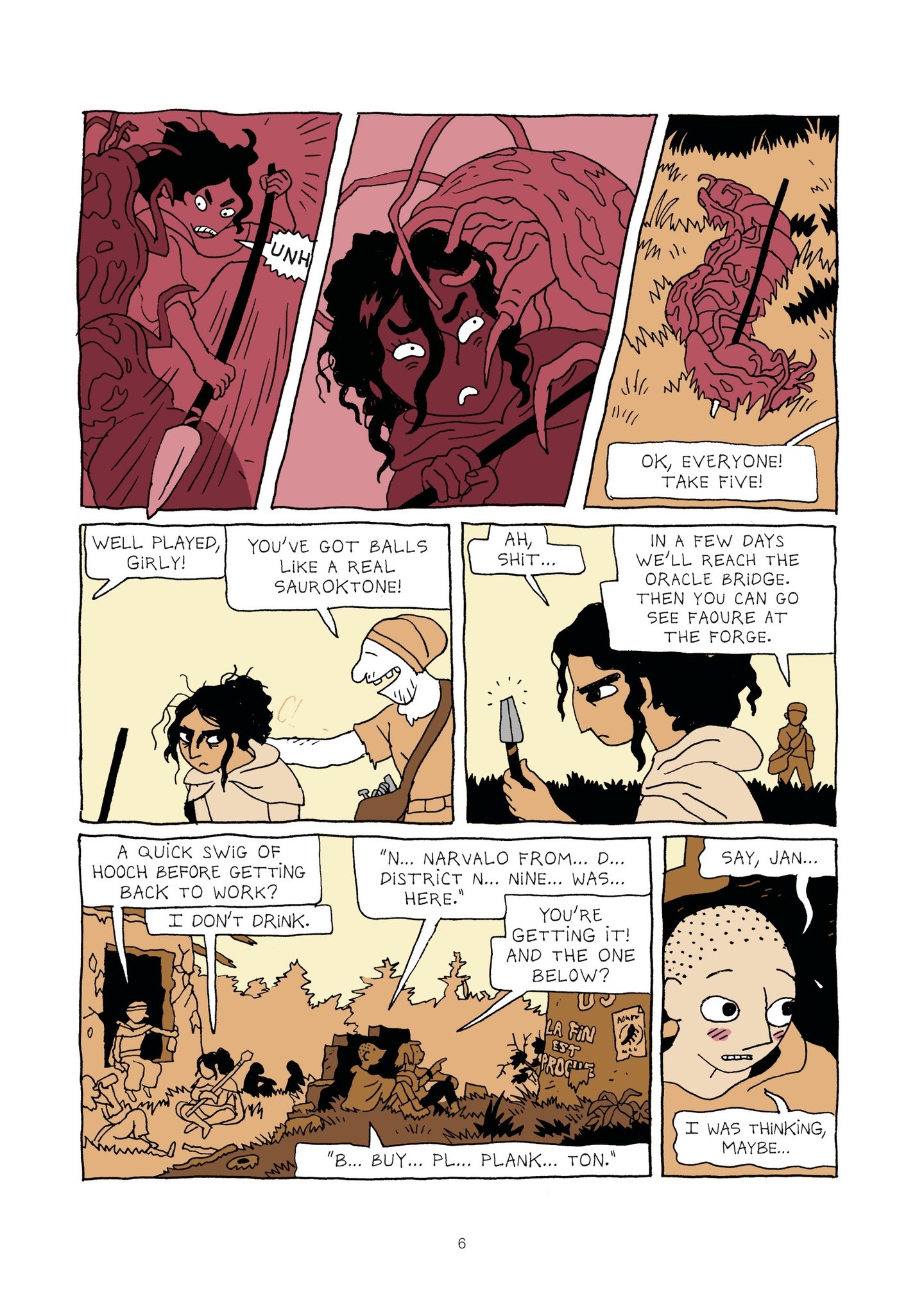 Read online The Sauroktones comic -  Issue #3 - 8