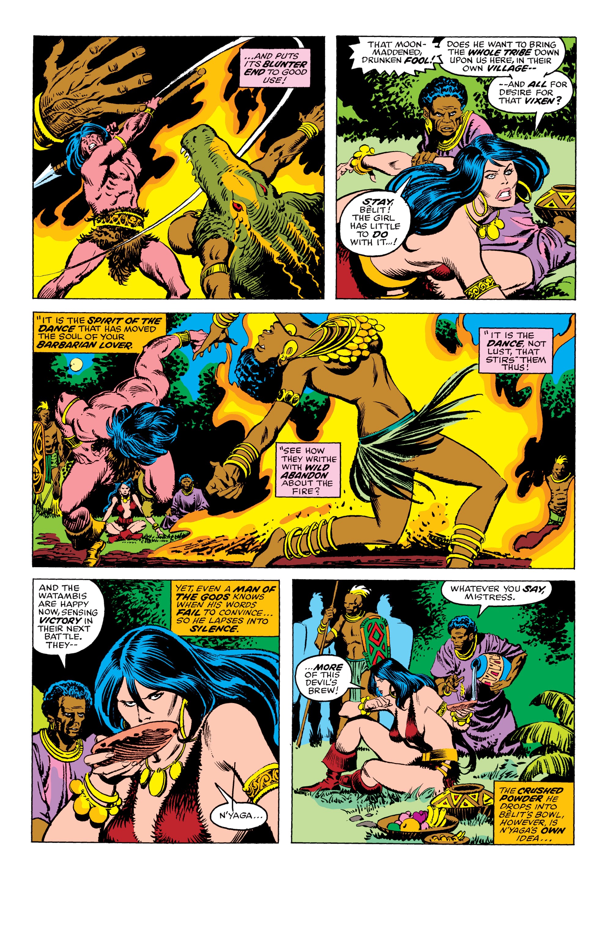 Read online Conan the Barbarian Epic Collection: The Original Marvel Years - Of Once and Future Kings comic -  Issue # TPB (Part 1) - 16