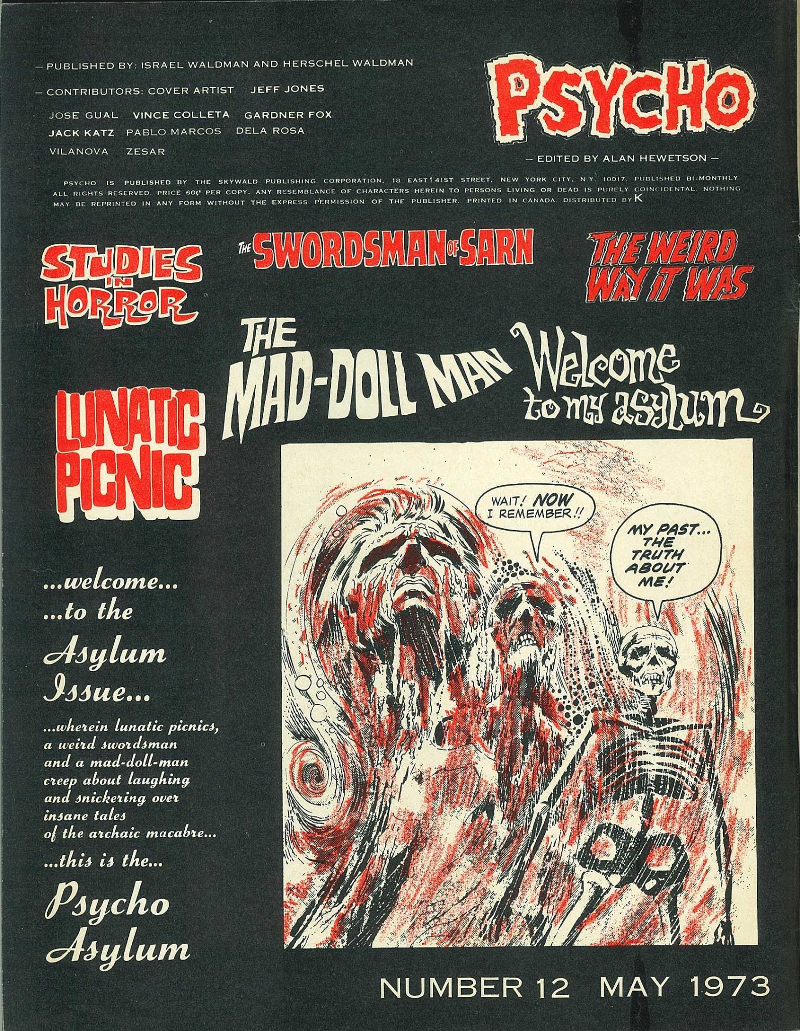Read online Psycho comic -  Issue #12 - 2