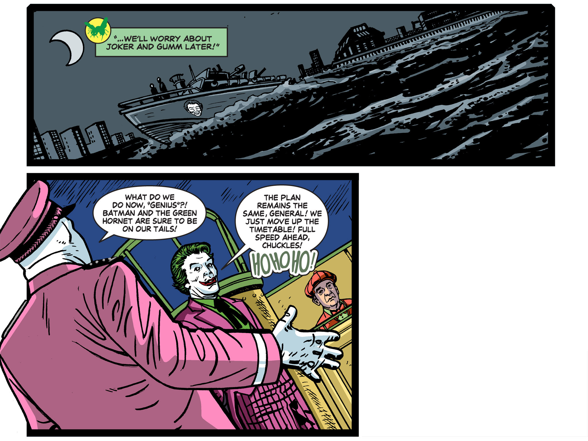 Read online Batman '66 Meets the Green Hornet [II] comic -  Issue #6 - 64