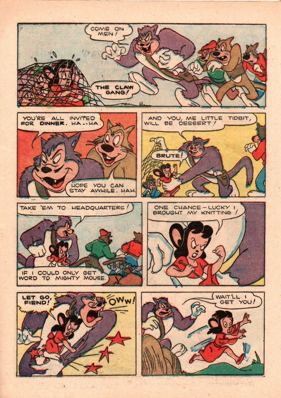 Read online Paul Terry's Mighty Mouse Comics comic -  Issue #33 - 4